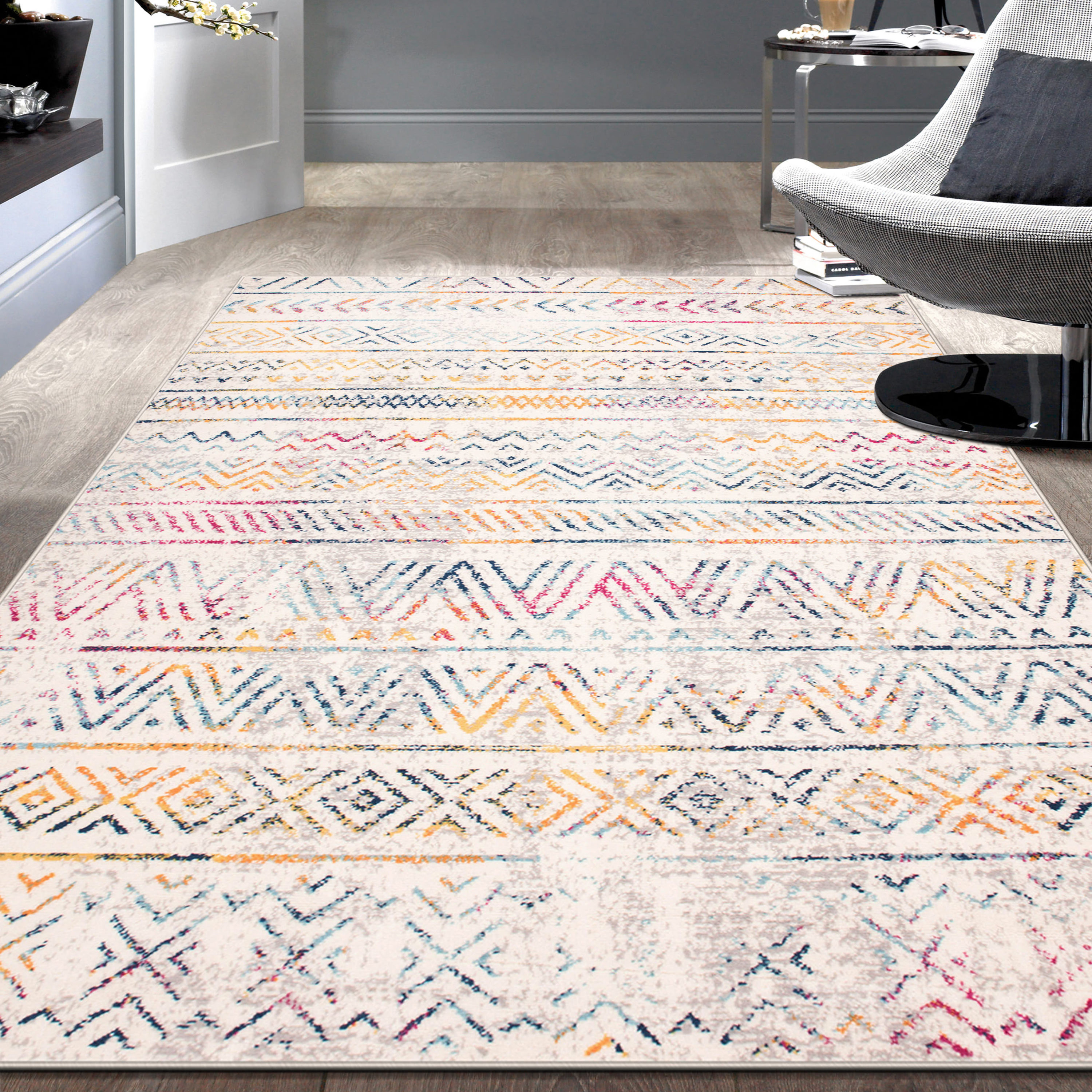 World Rug Gallery MON843MULTI5X7 rugs - View #3