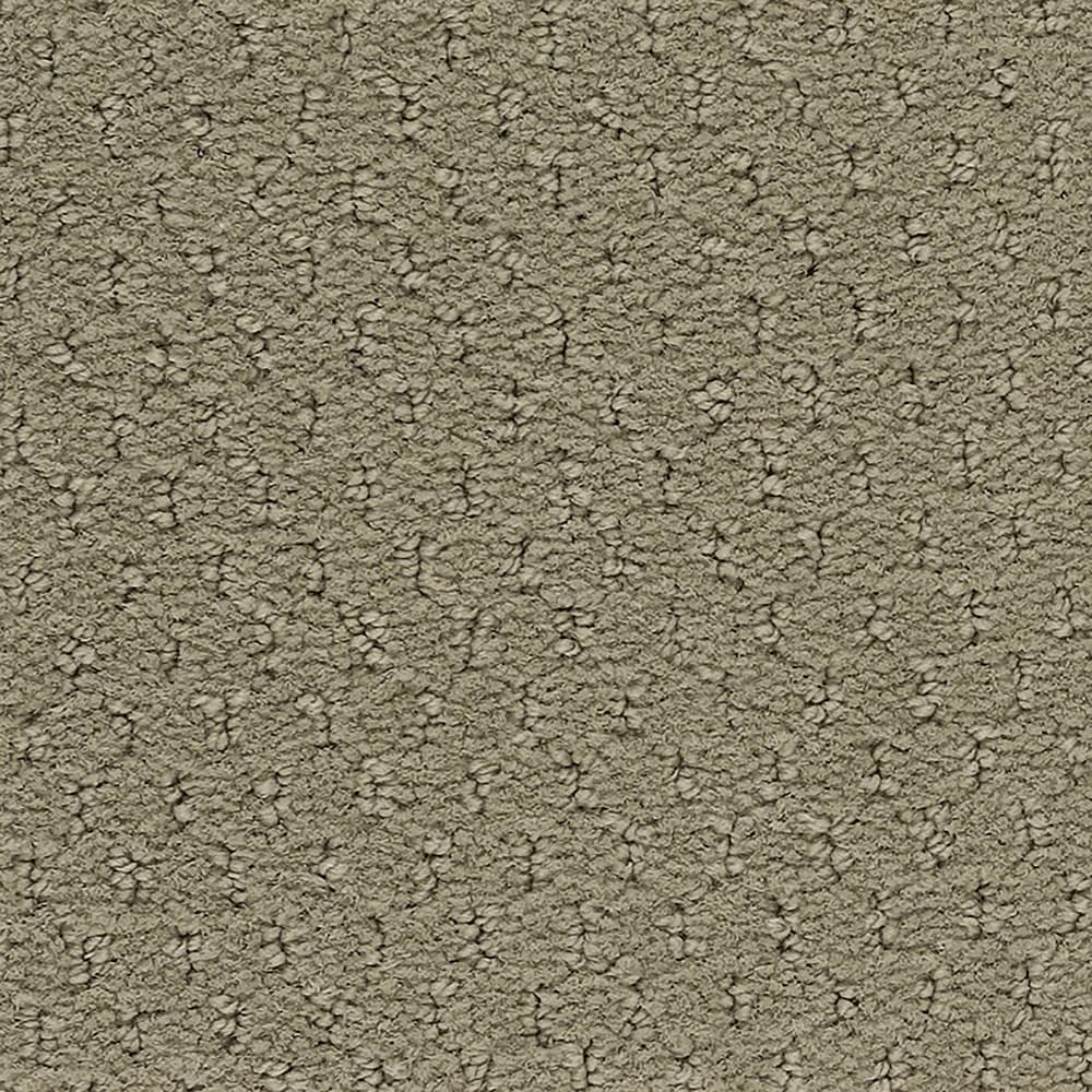 Mohawk - (Sample) 8-in x 8-in Special Memories Moonwalk Brown 28-oz sq yard Nylon Pattern Indoor ...