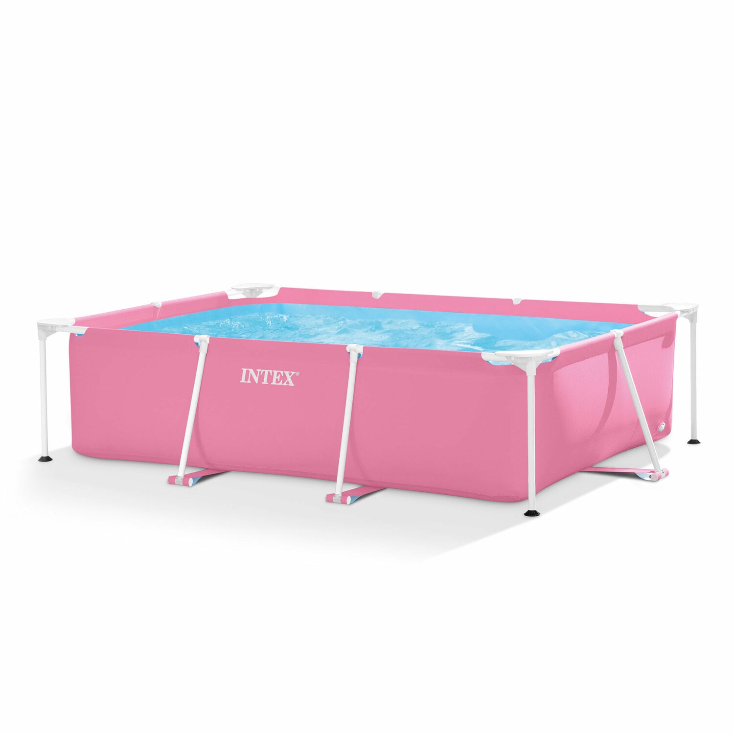 Intex 310716 7.21-Feet x 4.91-Feet x 23.62-Inches Metal frame Rectangle Above-Ground Pool