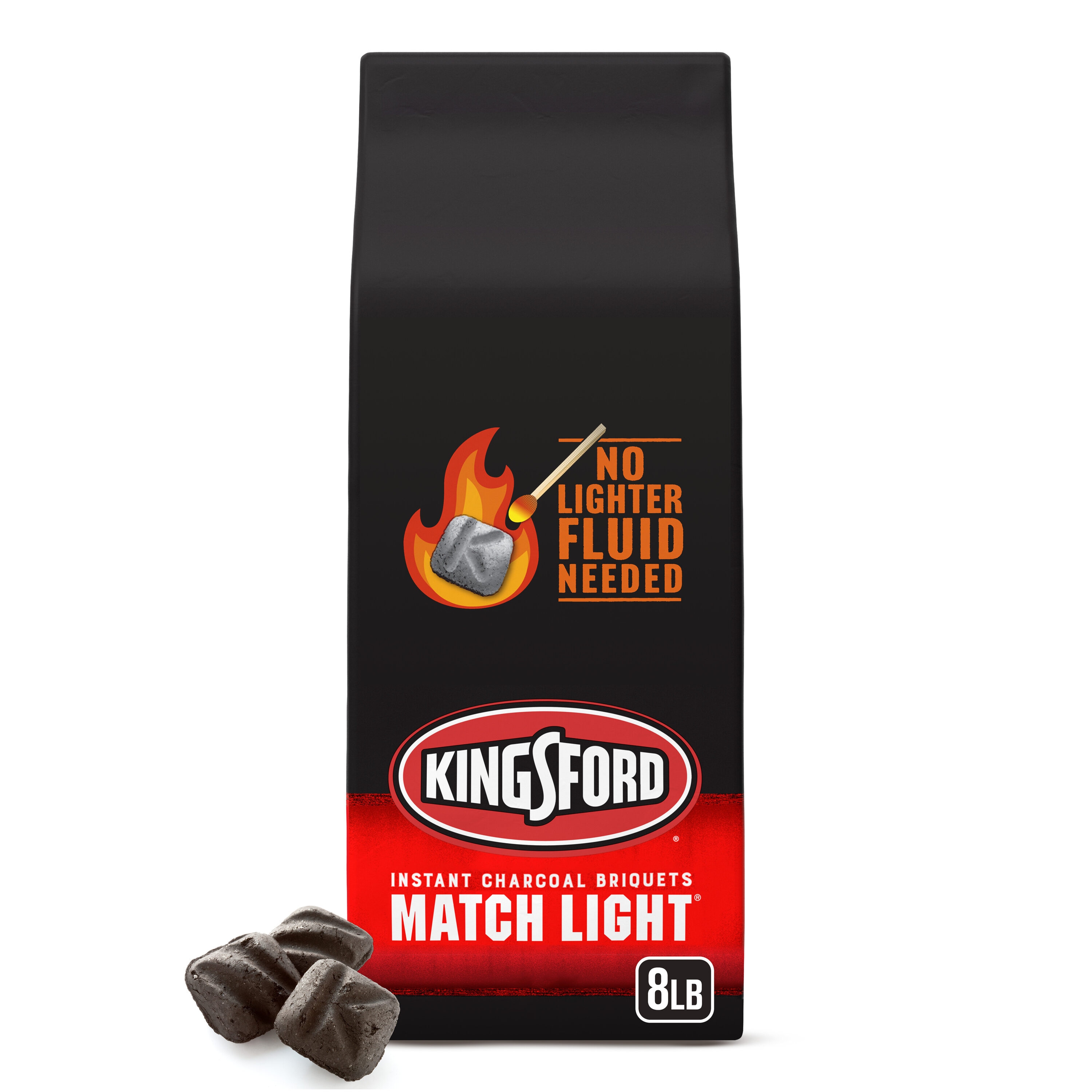 Kingsford 4460032097 Match Light 8 Pound(s) Charcoal briquettes
