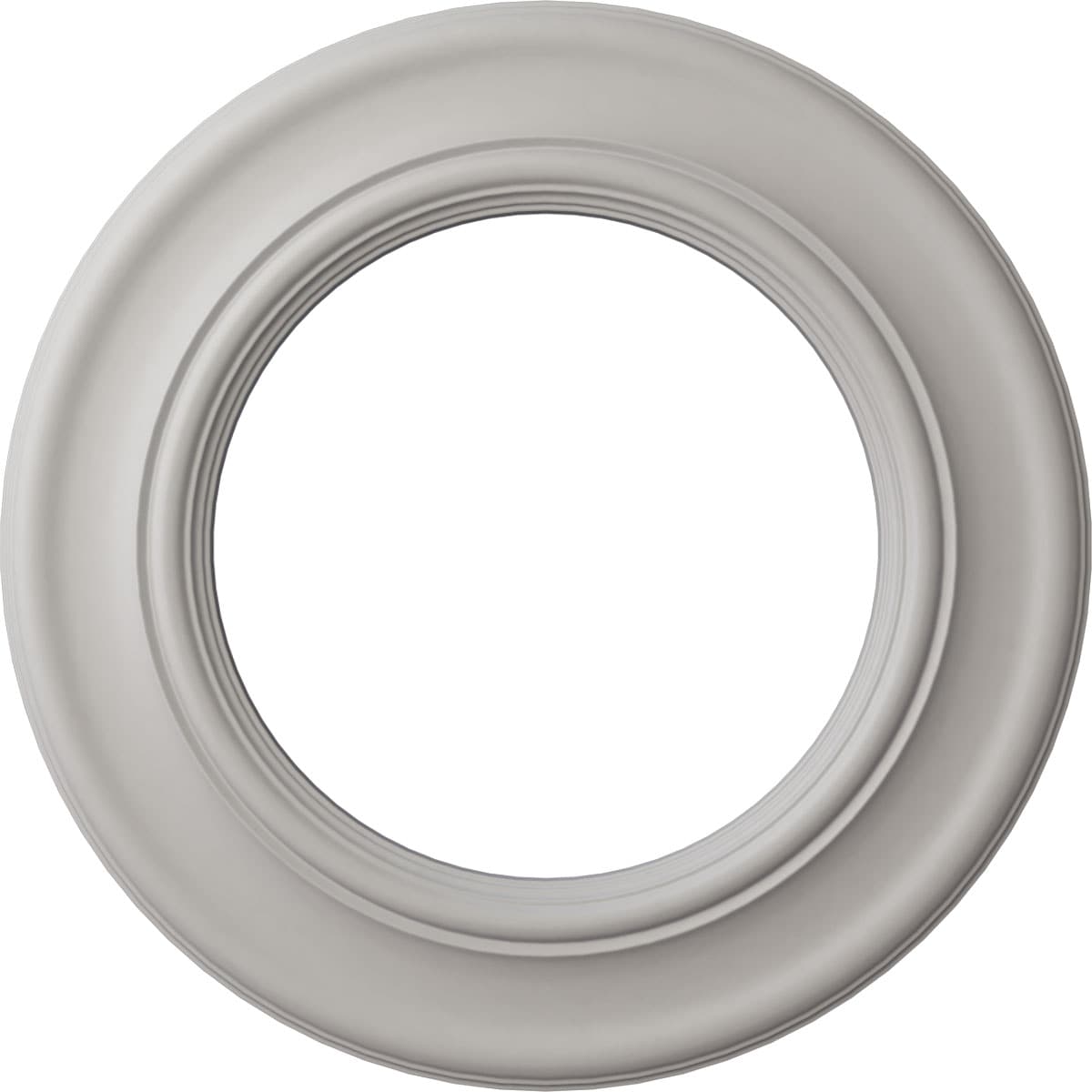 Ekena Millwork CM20HOUWF Holmdel 20.875-in W x 20.875-in L Painted Ultra Pure White Polyurethane Whole Ceiling Medallion
