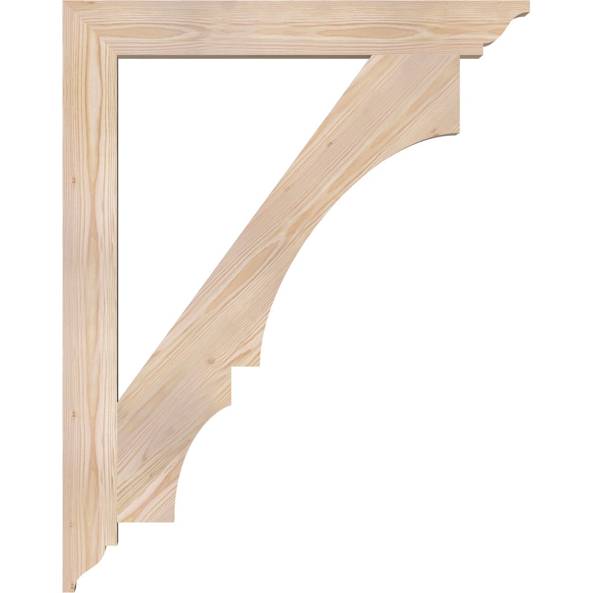 Ekena Millwork BKT04X30X38BOA01SDF Exterior-Brackets-Braces - View #3