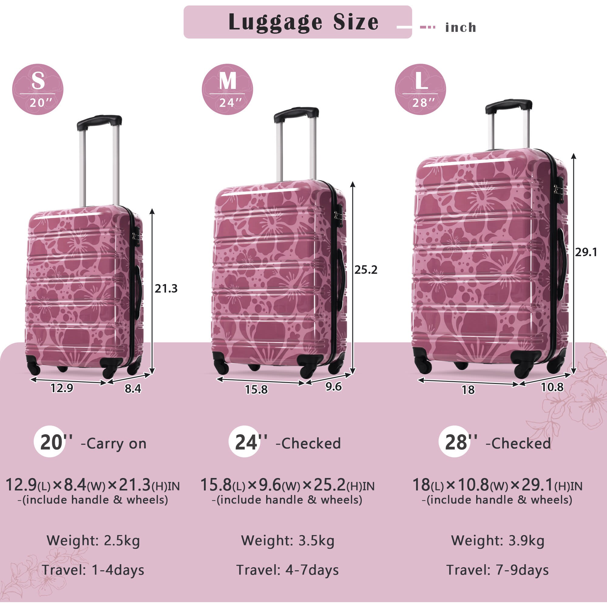 Etokfoks LET0207L52 Luggage-And-Luggage-Sets - View #3