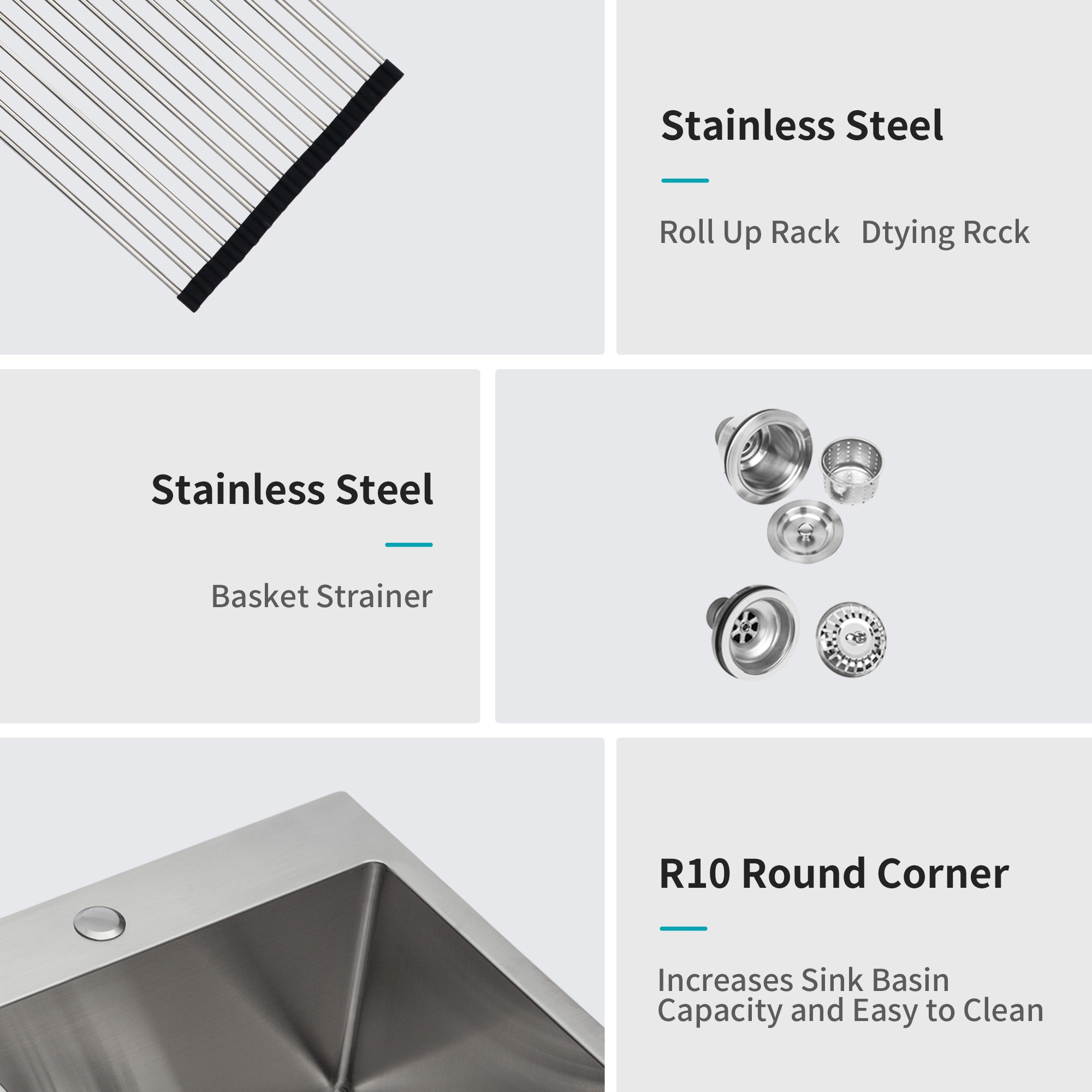 LIVIZA TLY-SS142562 Kitchen-Sinks - View #4