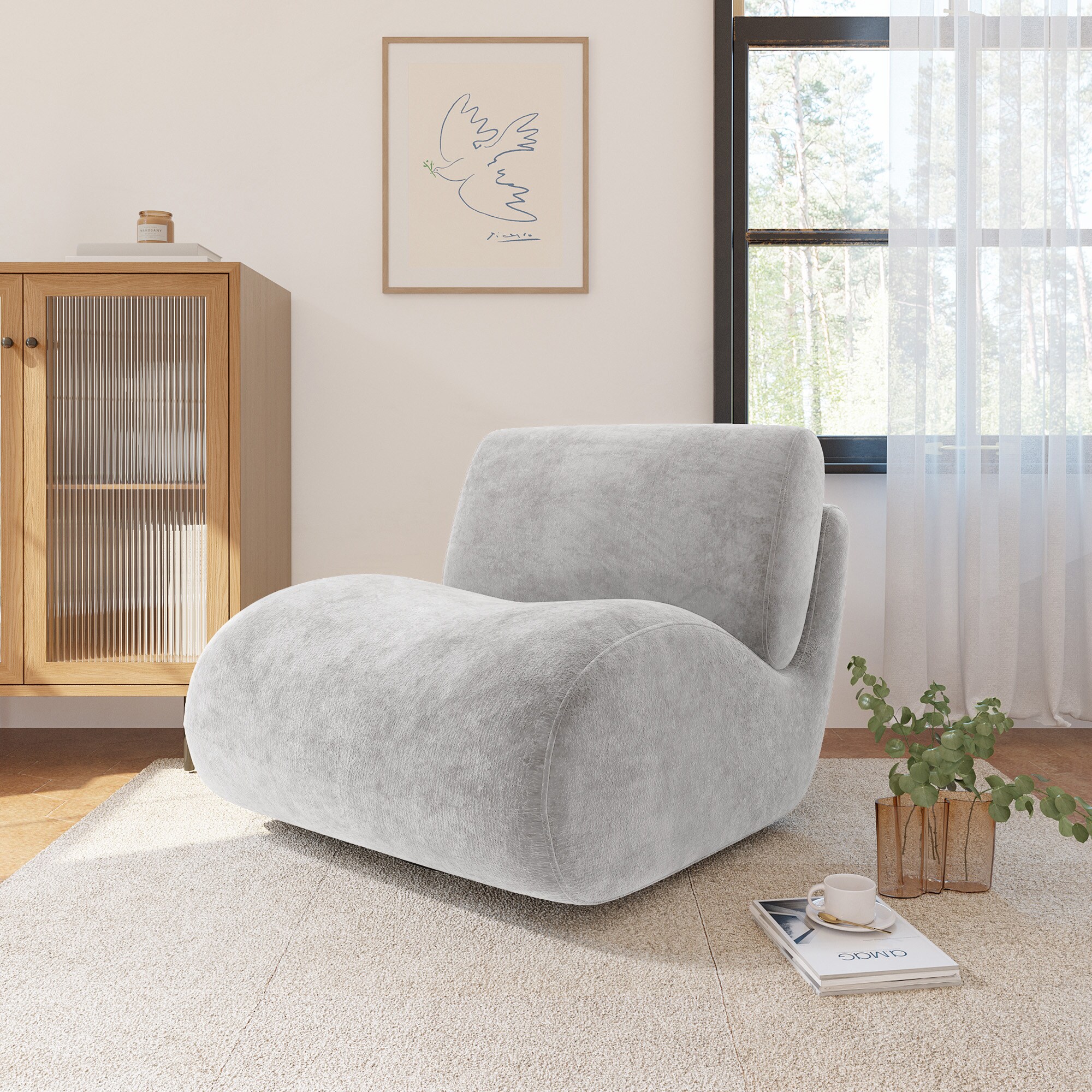 Dreamsidea LS-CH0060-LGRAY chairs - View #3