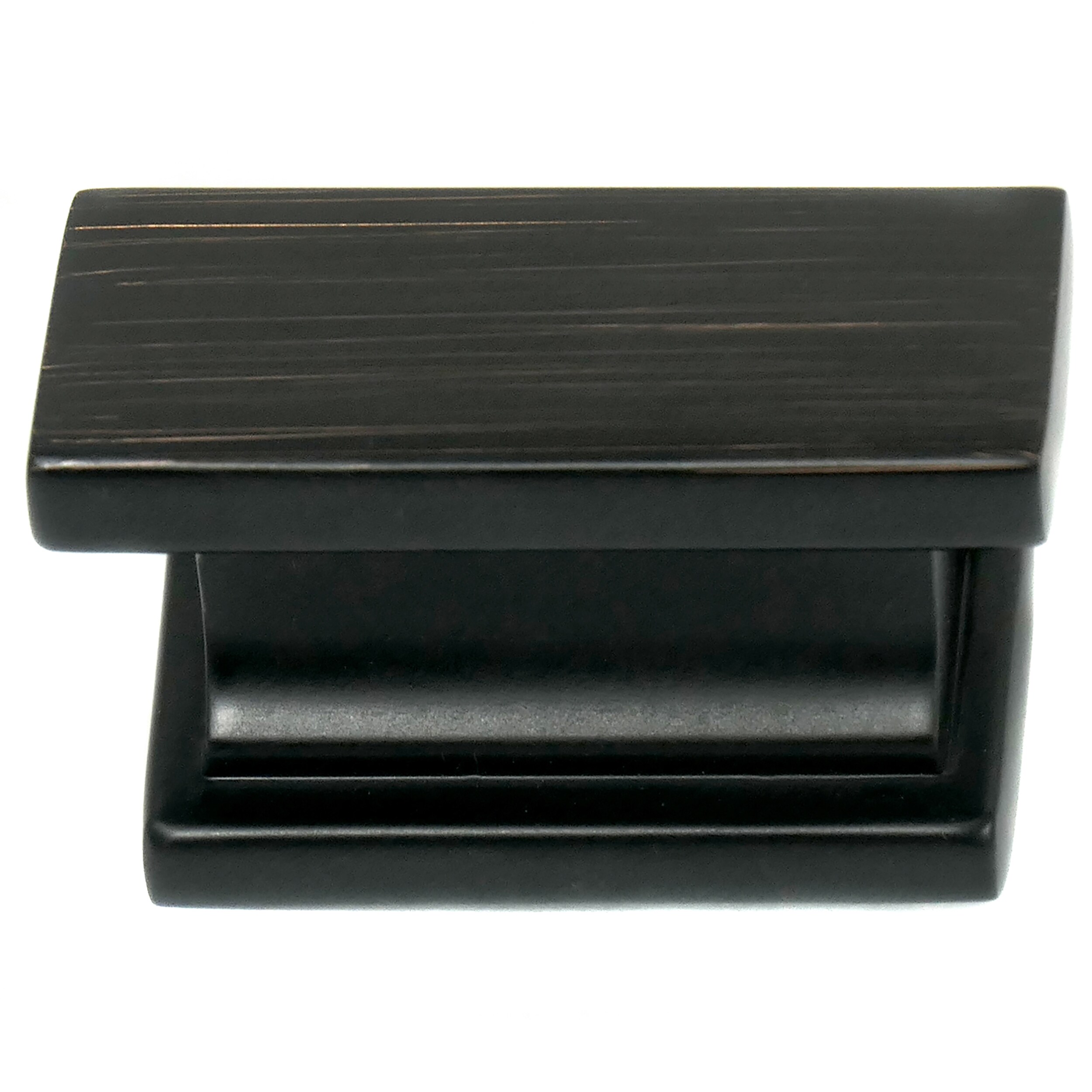 MNG Hardware 17666 Park Avenue 1-1/2-in Oil Rubbed Bronze Rectangular Contemporary Cabinet Knob