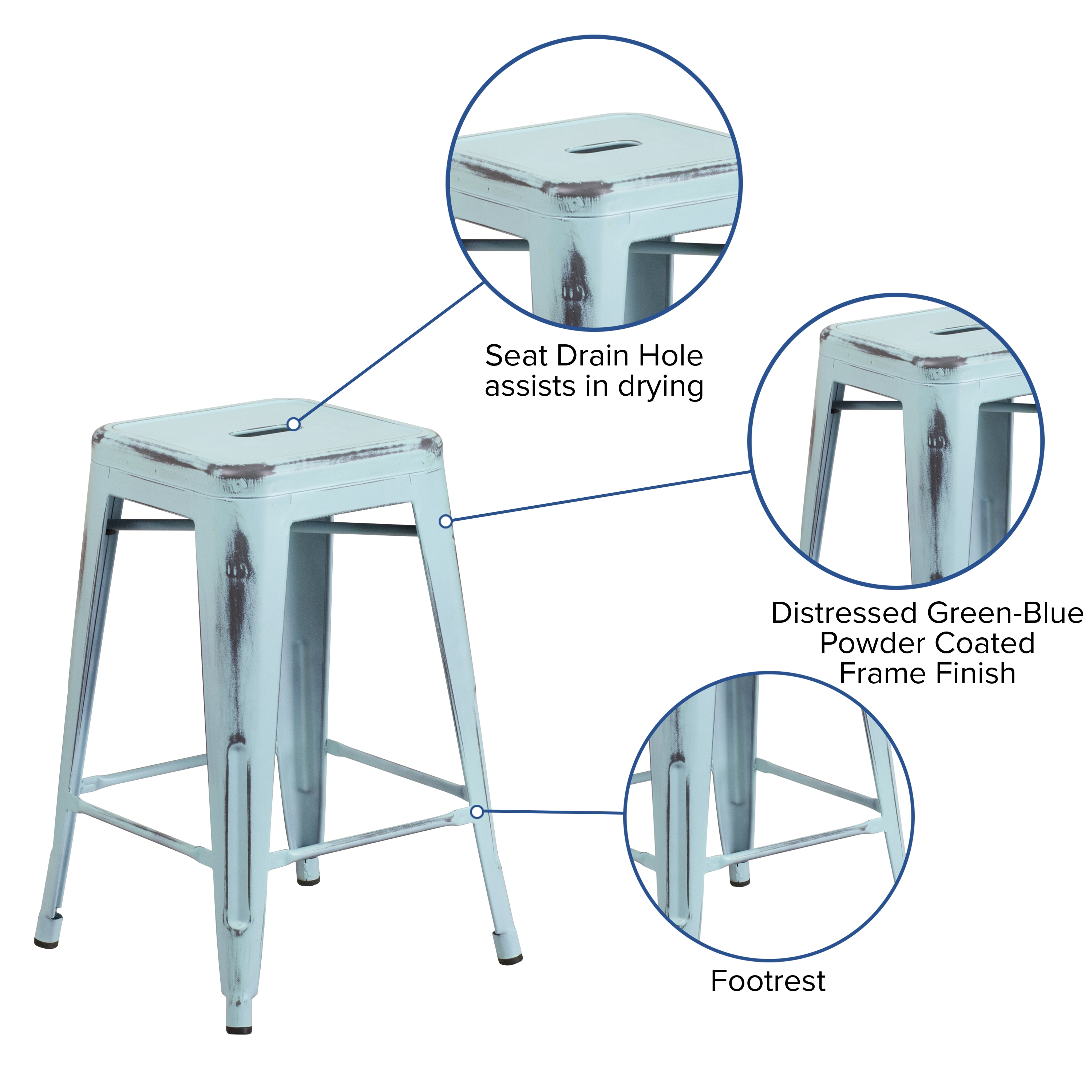 Flash Furniture 889142024477 stools - View #2