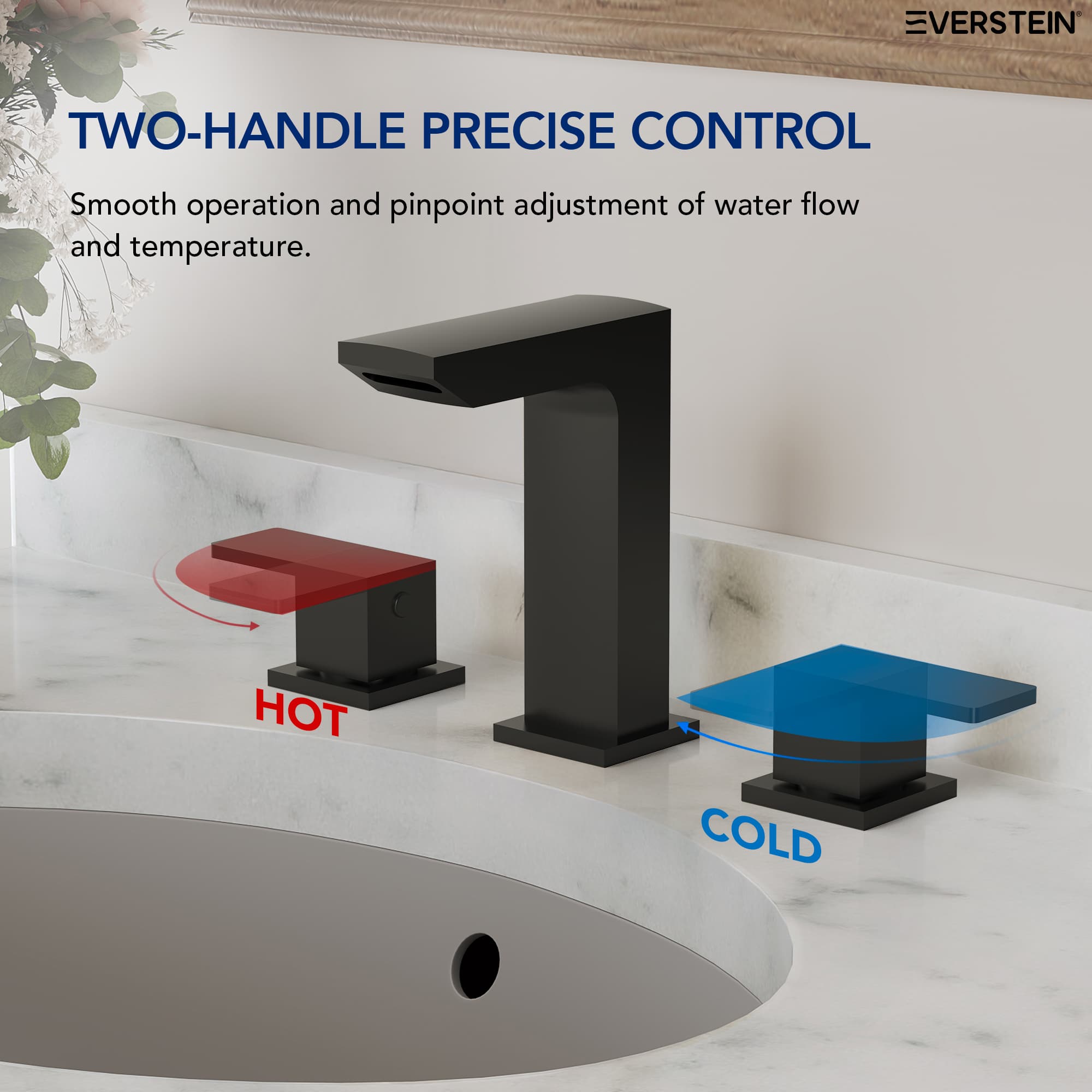 EVERSTEIN SFS-1306B-BK Lavatory-Faucets - View #5