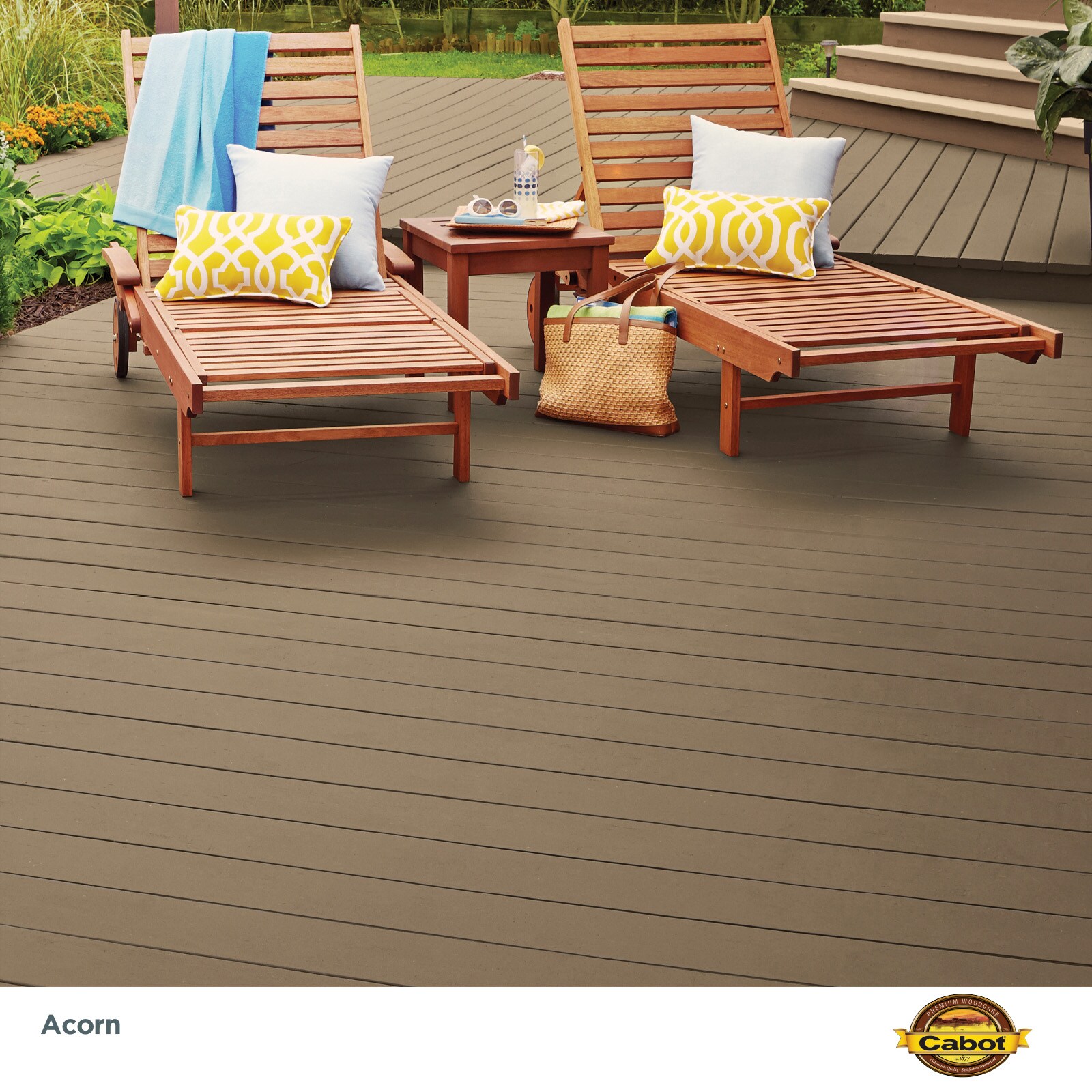 Wire Concealing Wood Trim by Acorn Deck Products