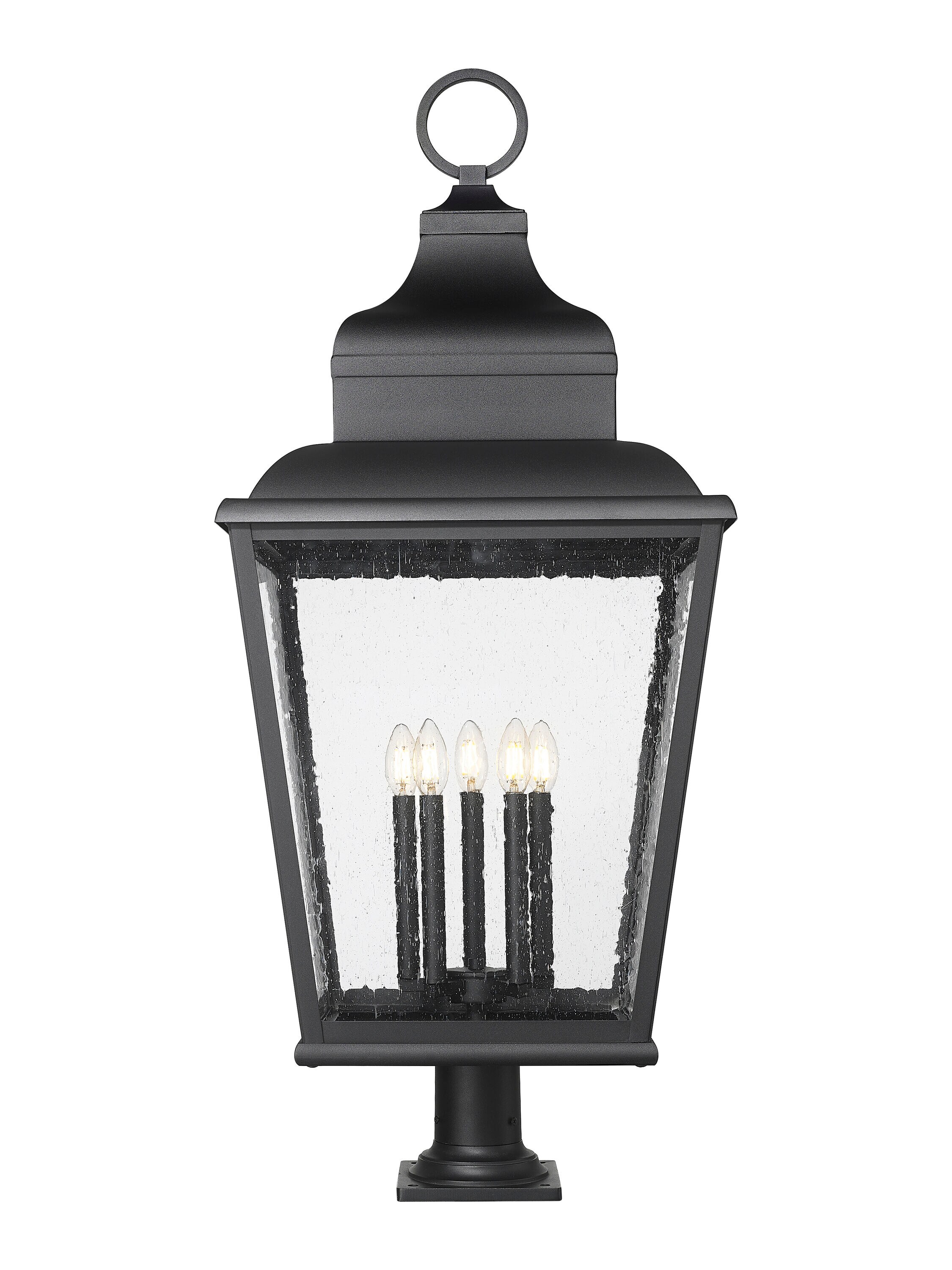 Z-Lite 5029PHXXLR-533PM-BK Complete-Post-Lights - View #4