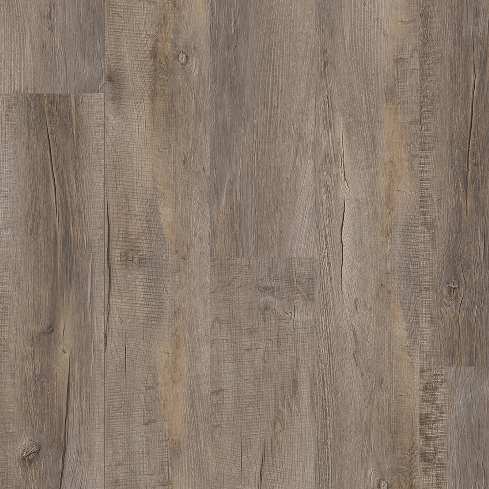 Style Selections SSPGD206906 Webster Oak Gray Wood look 8-mil x 6-in W x 48-in L Water Resistant Glue down Luxury Vinyl Plank Flooring ( 42-sq ft Carton )