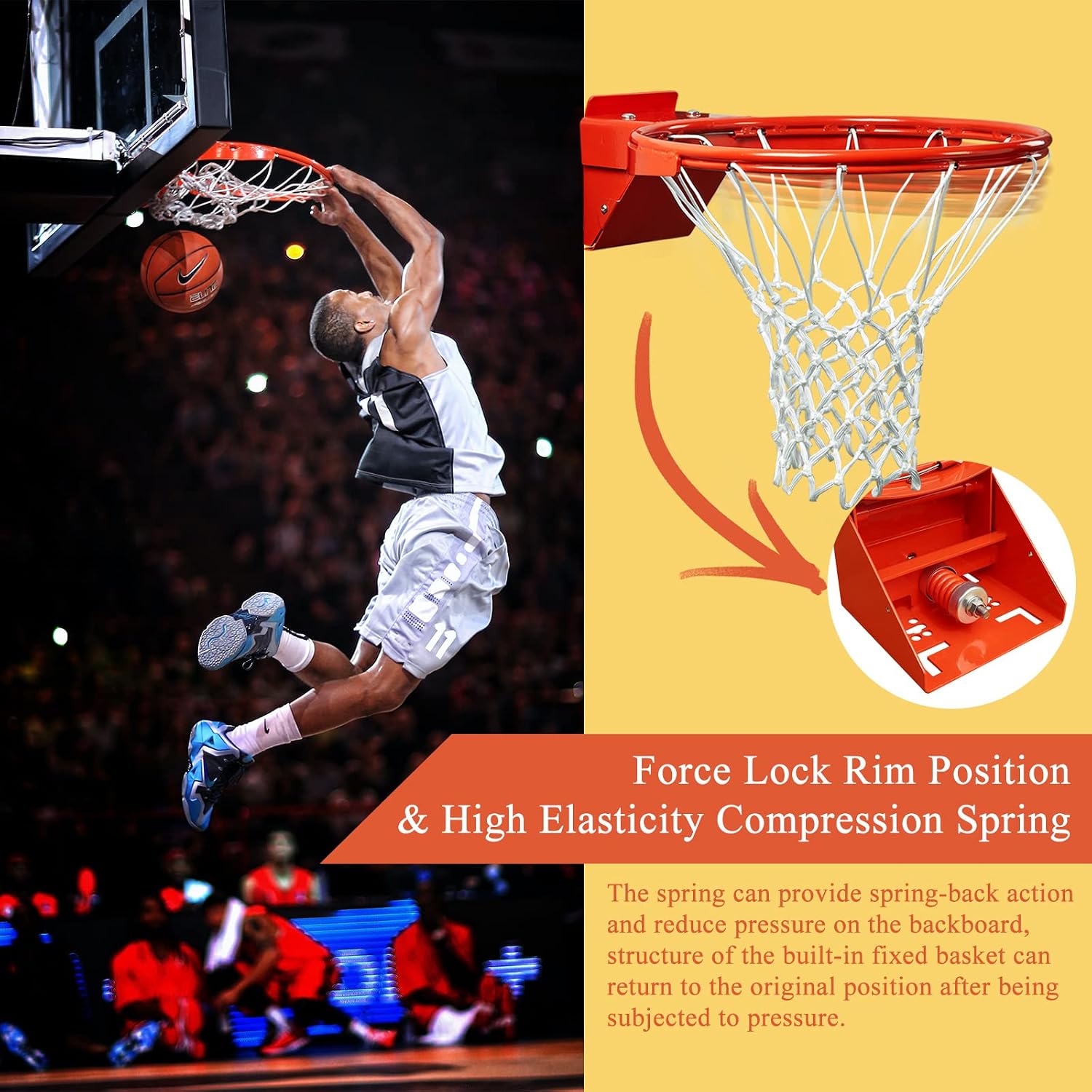Redliro B07V67BVK3 Basketball-System - View #6
