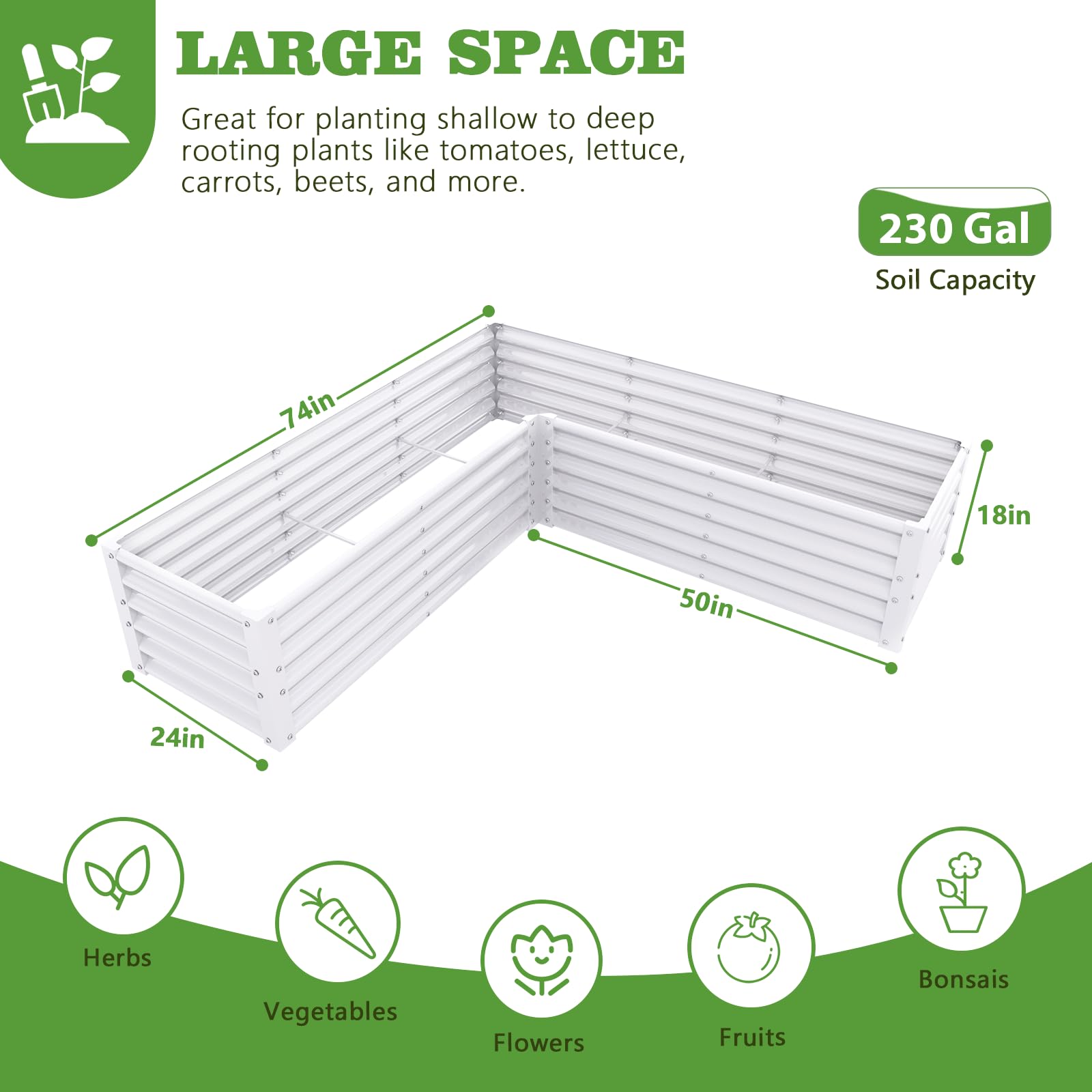 Damerin W218RA Raised-Garden-Beds - View #2