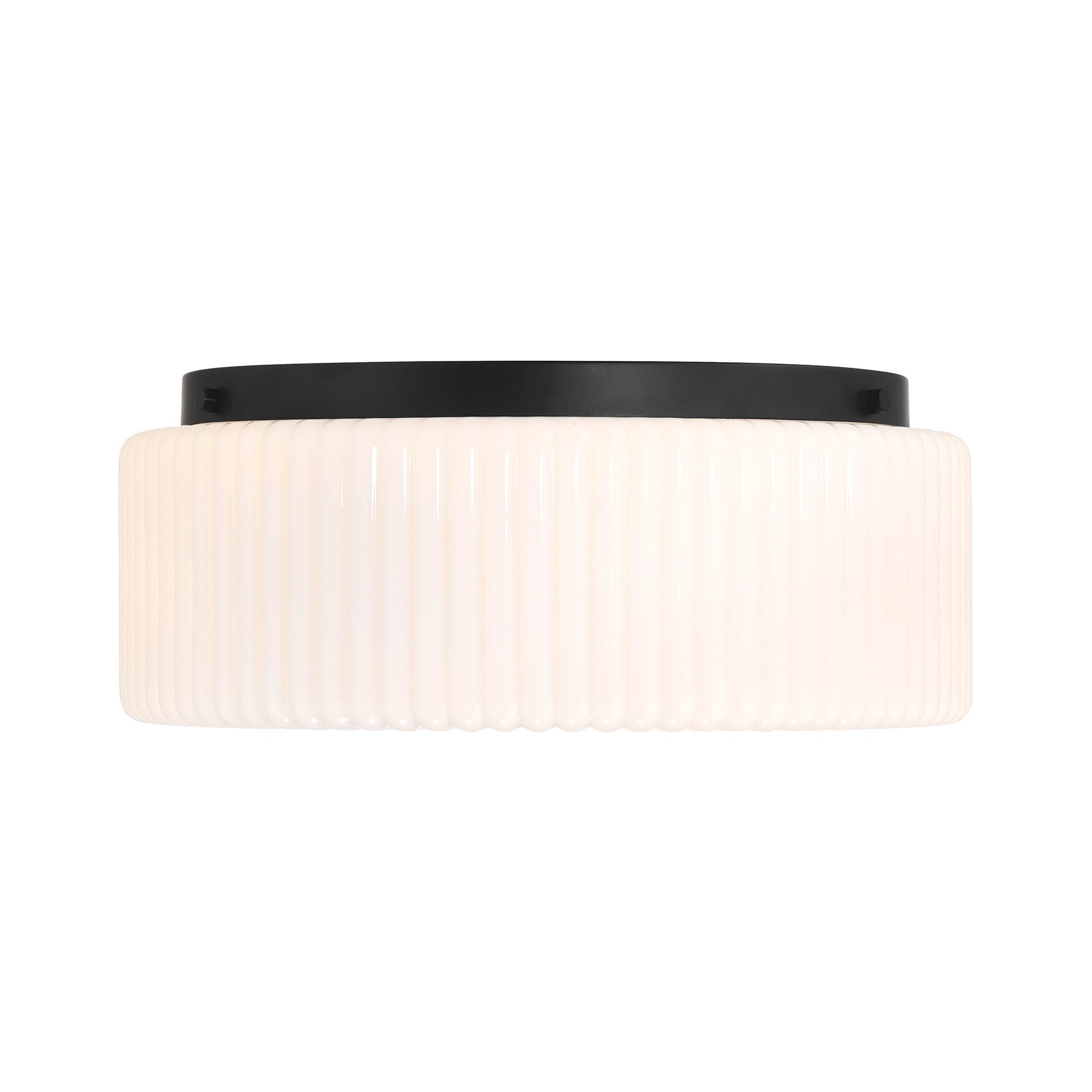 Savoy House 6-4187-4-89 Edgemont 4 -Light 20-in Matte Black Flush Mount Light