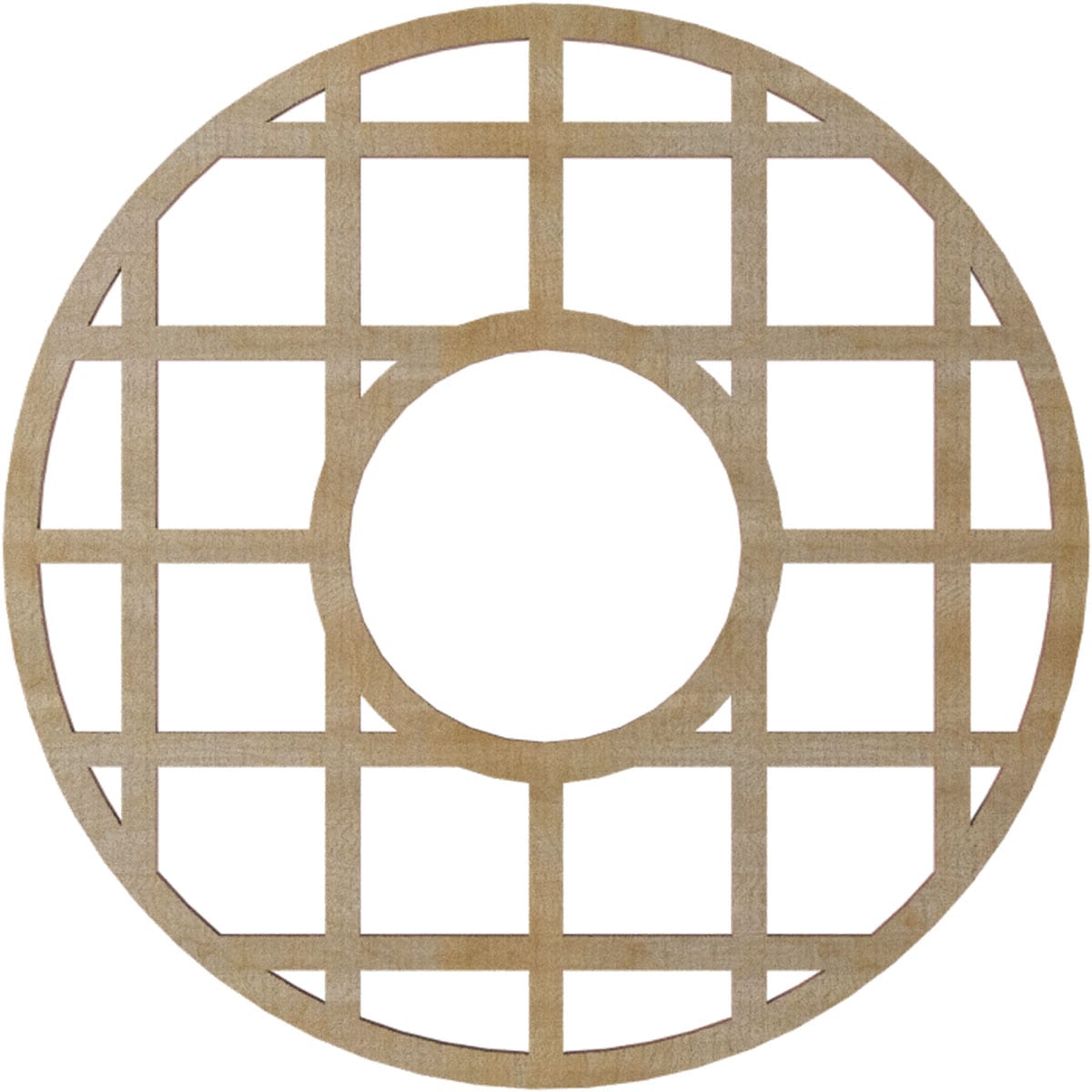 Ekena Millwork CMWP16X16X0250ONHI Ceiling-Medallions - View #4