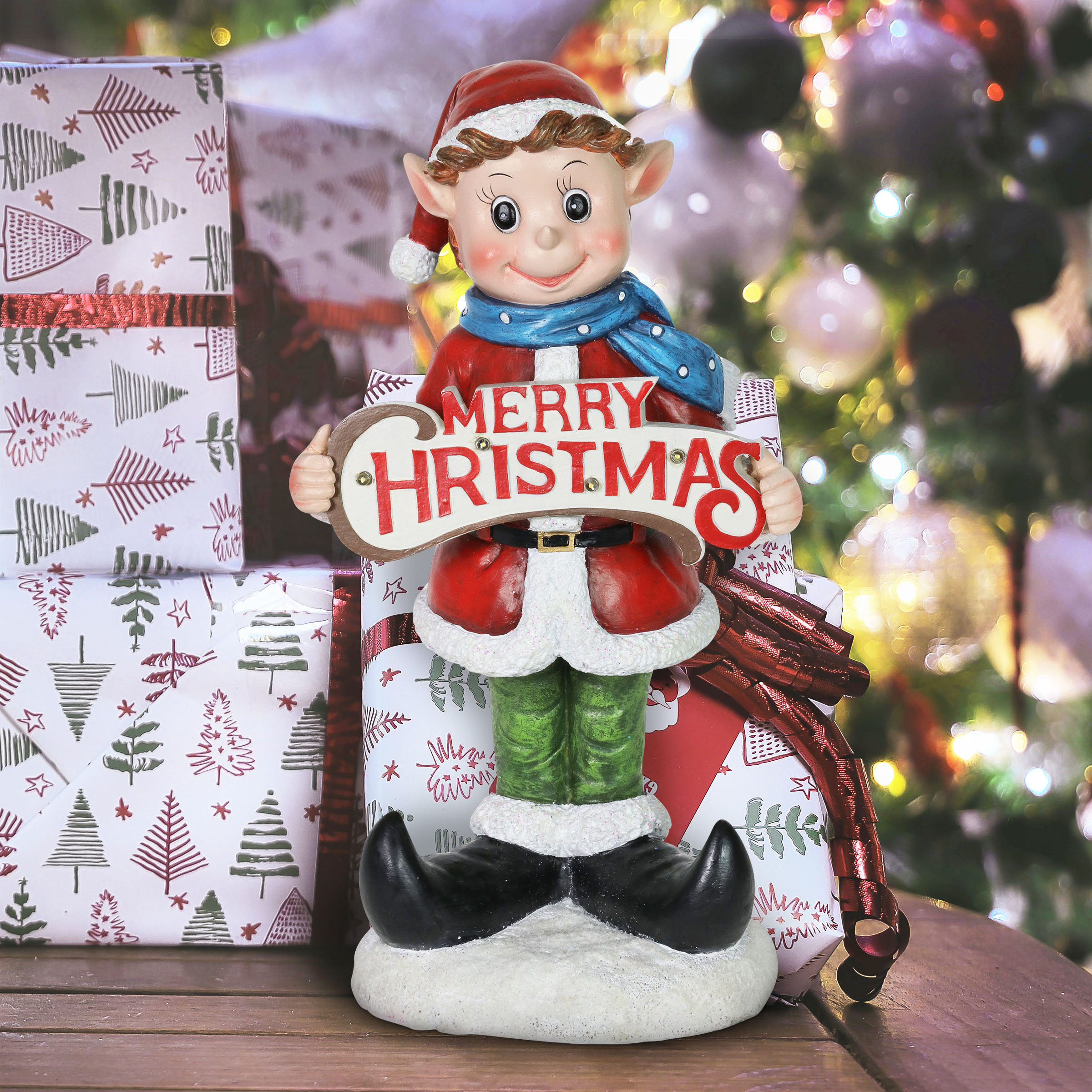Exhart 71433-RS Table-Christmas-Decorations - View #8
