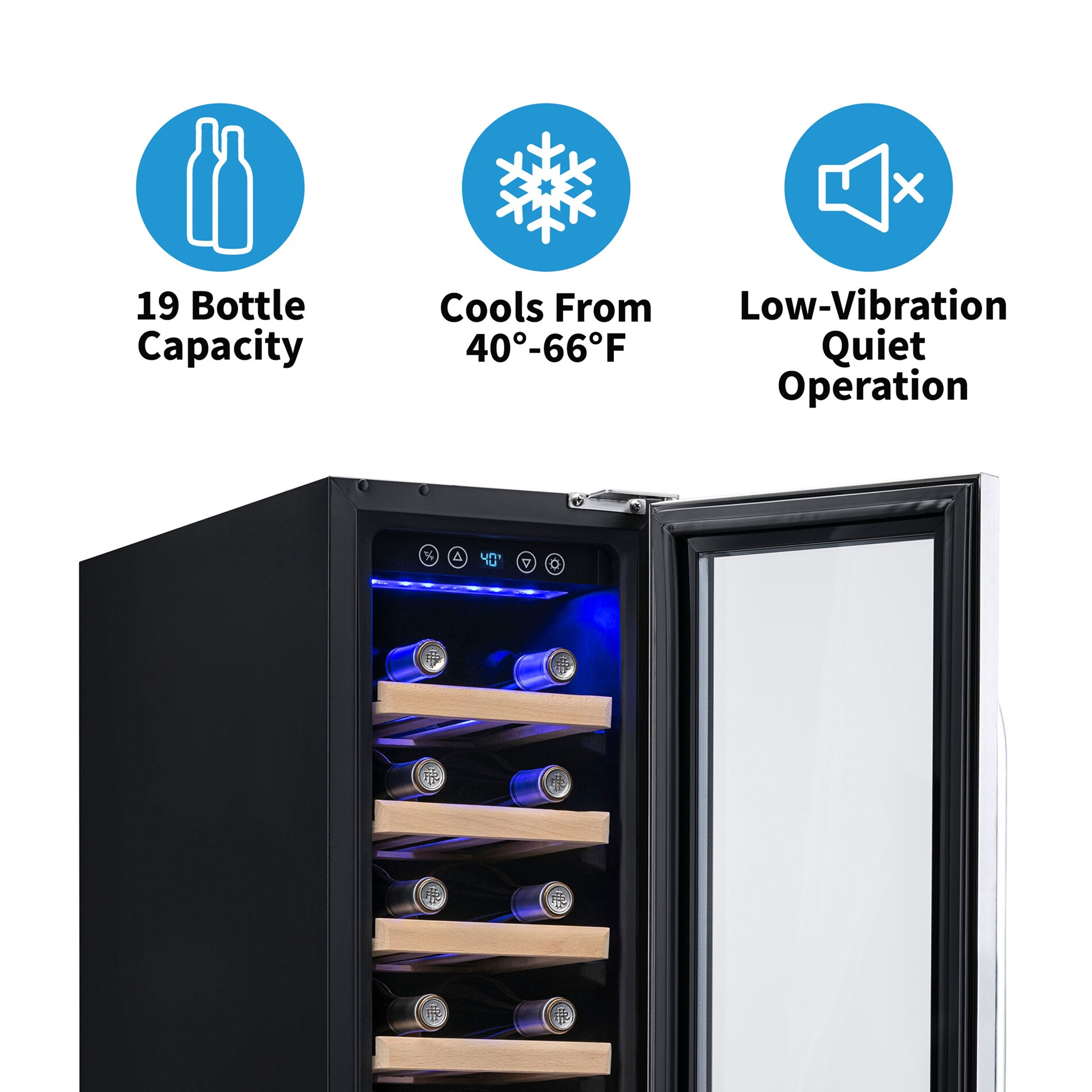 NewAir AWR-190SB Wine-Chillers - View #6
