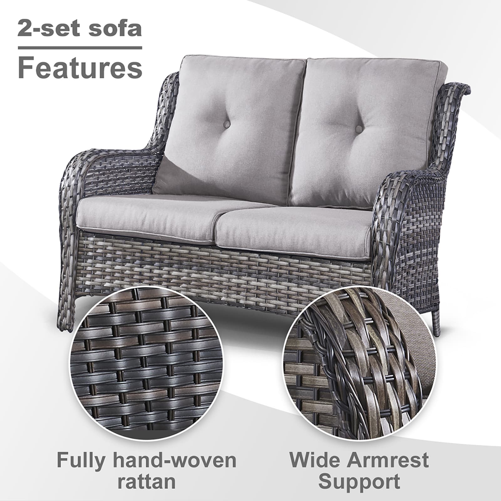 Rilyson FS039017016019026-2 Patio-Conversation-Sets - View #9