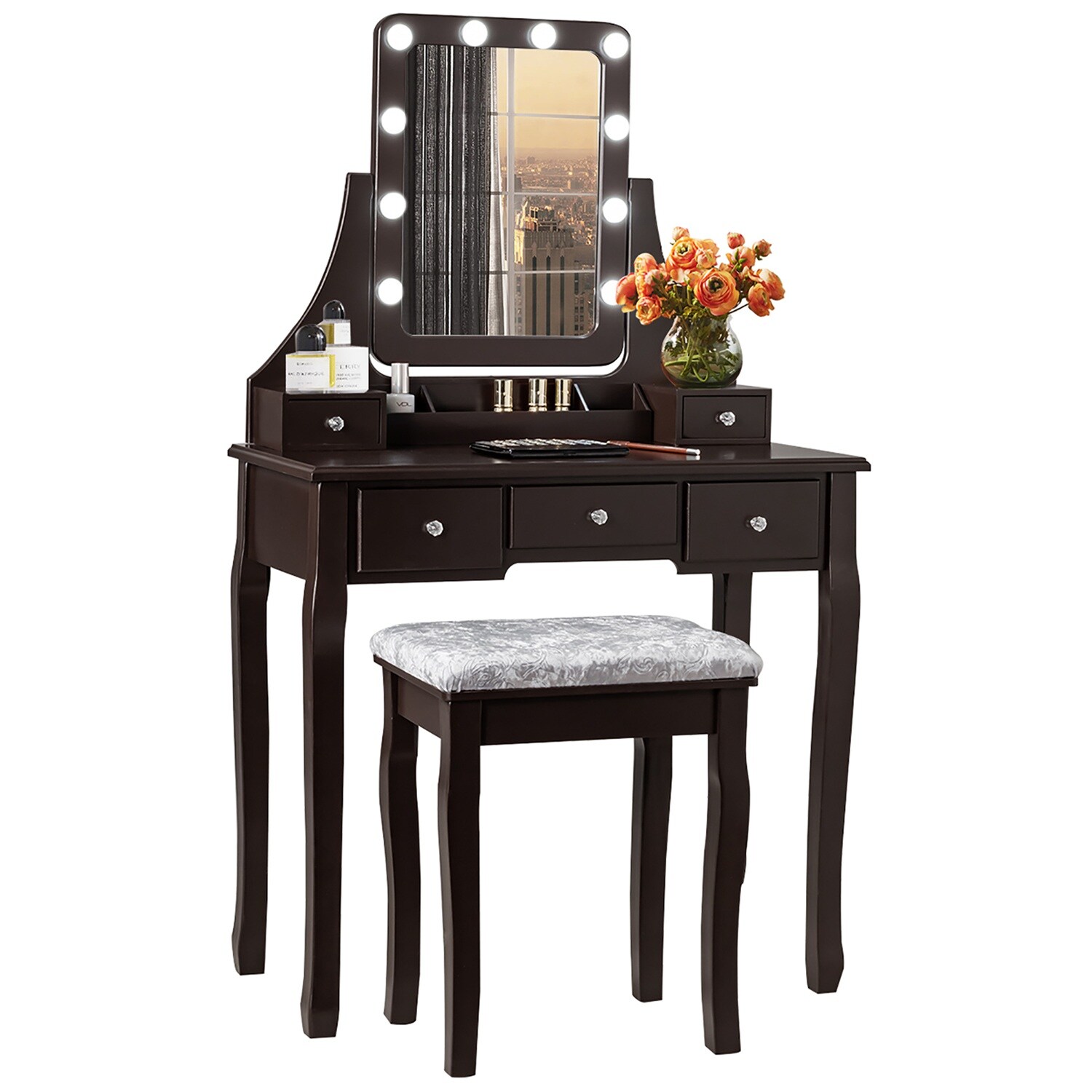 Costway CSHY000070 Bedroom-Vanities - View #4