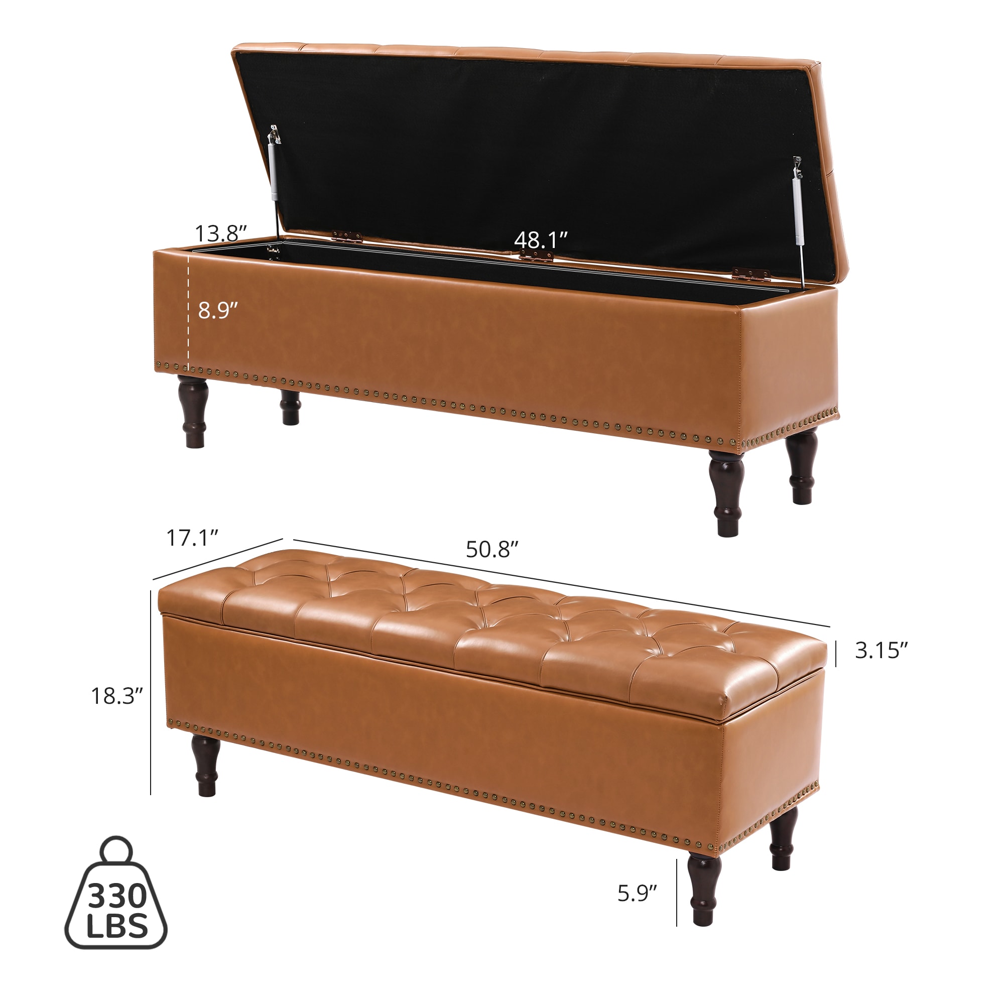 LUE BONA DW-008-07LS Indoor-Ottomans - View #5