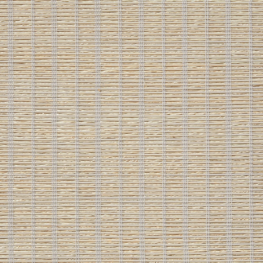 Bali Rattan Morning Dove Semi-sheer Jute Roman Shade Swatch in the ...