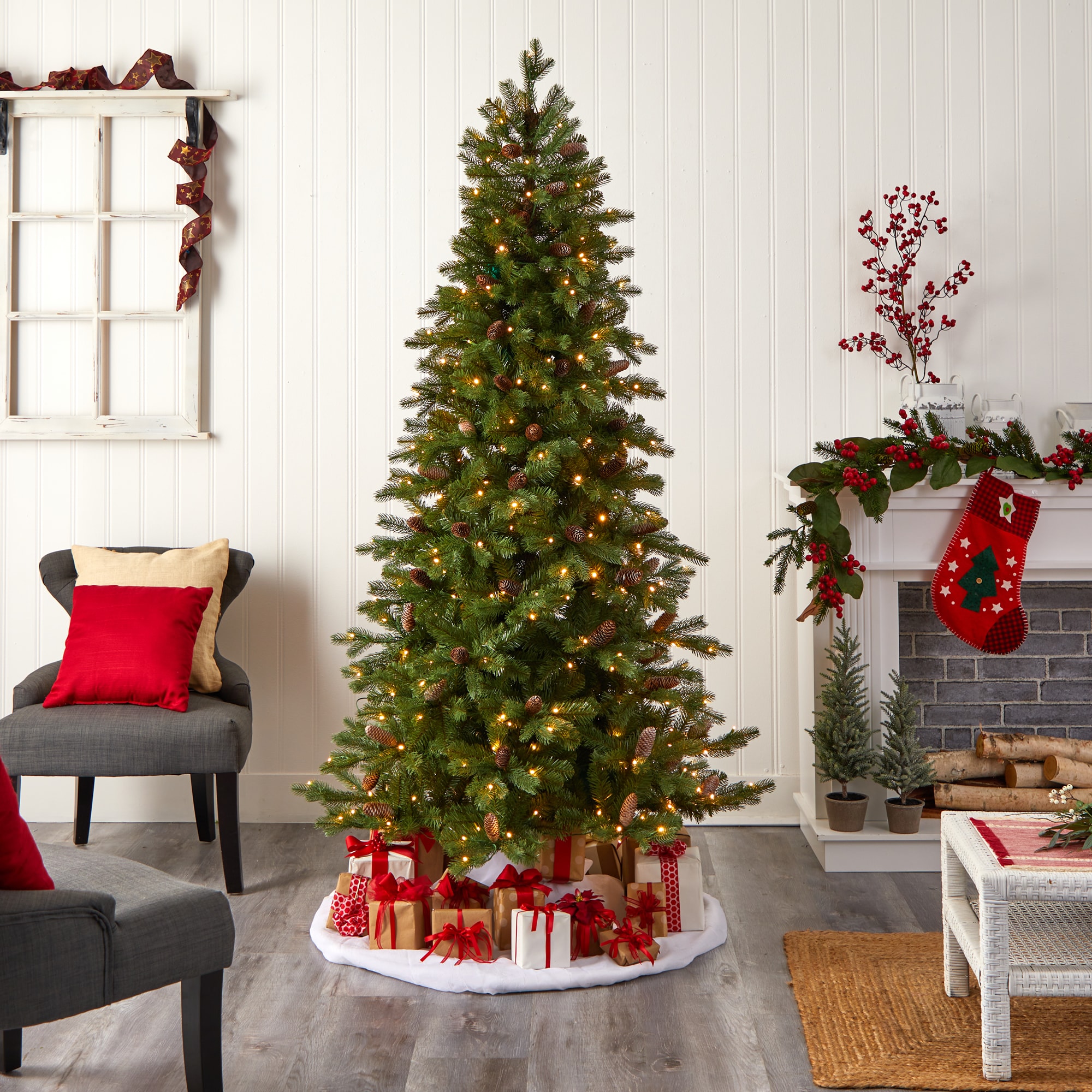 Nearly Natural T3262 Artificial-Christmas-Trees - View #8