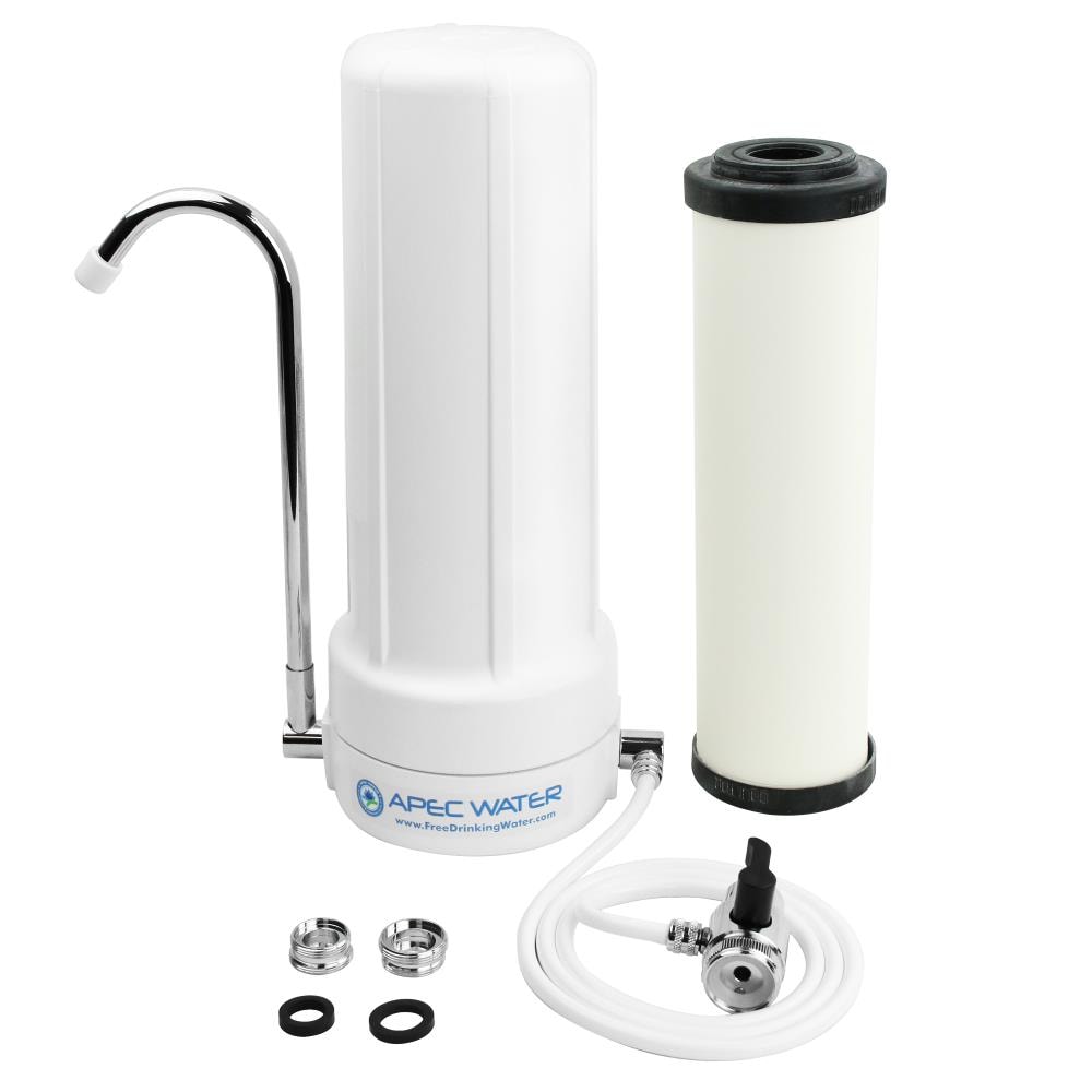APEC White Ceramic Countertop Drinking Water Filter System