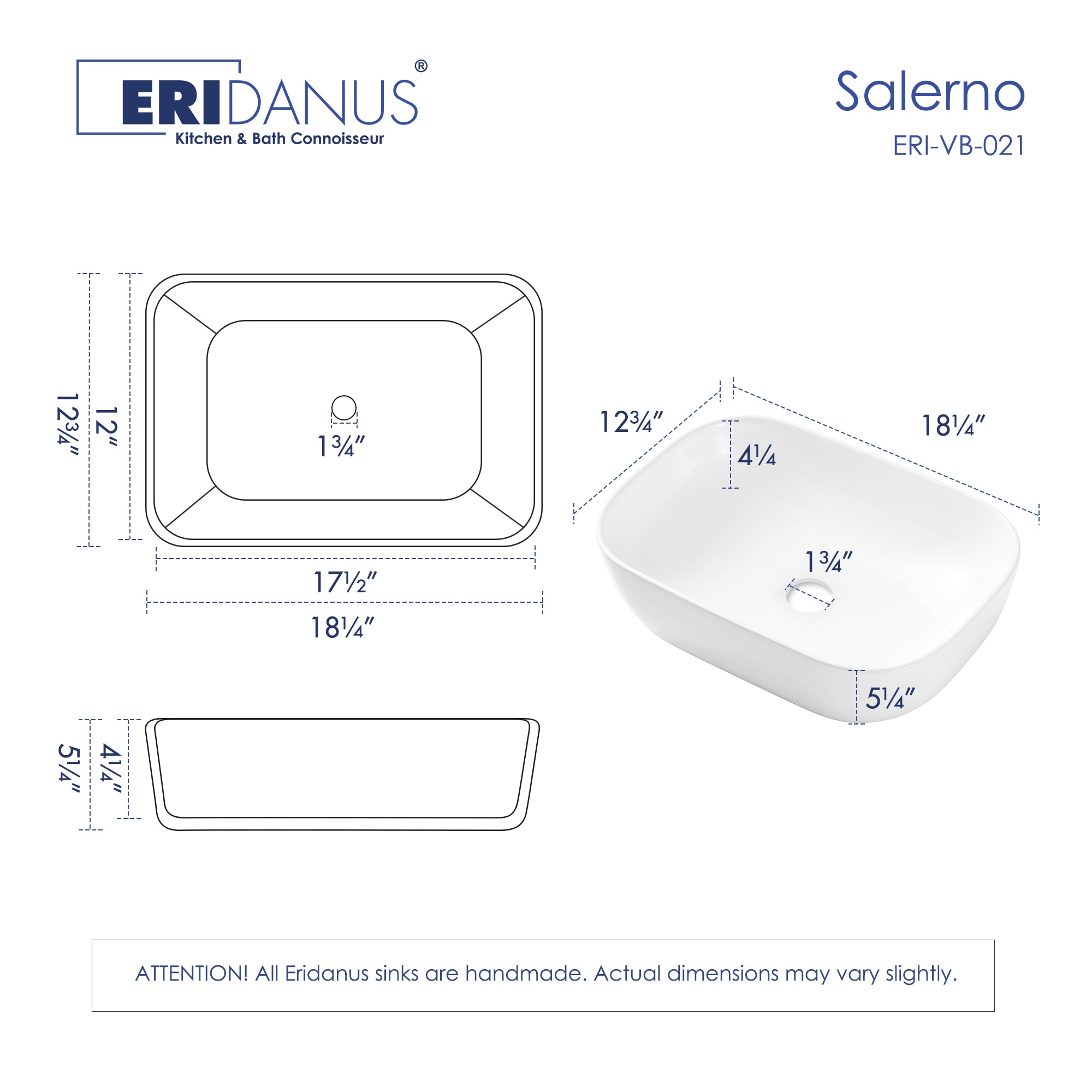 Eridanus ERI-VB-021-A Bath-Sink - View #4
