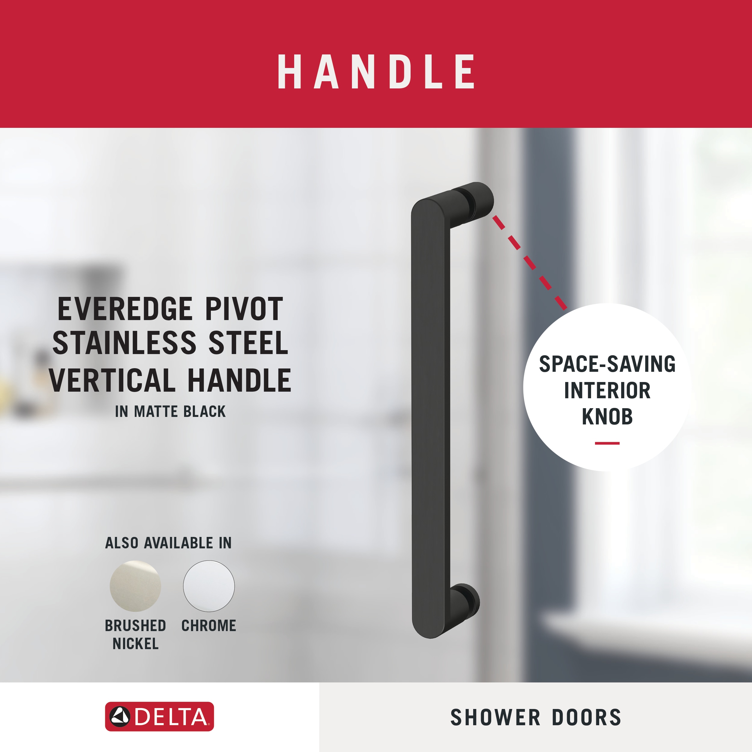 Delta SDEPS36-MB-R Shower-Doors - View #6