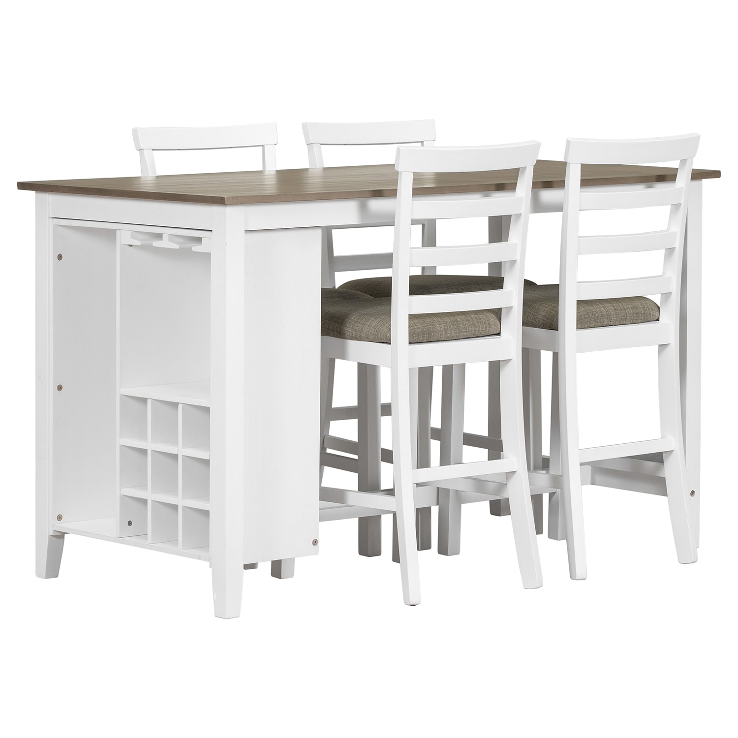 SINOFURN SYA010056GY Dining-Sets - View #2
