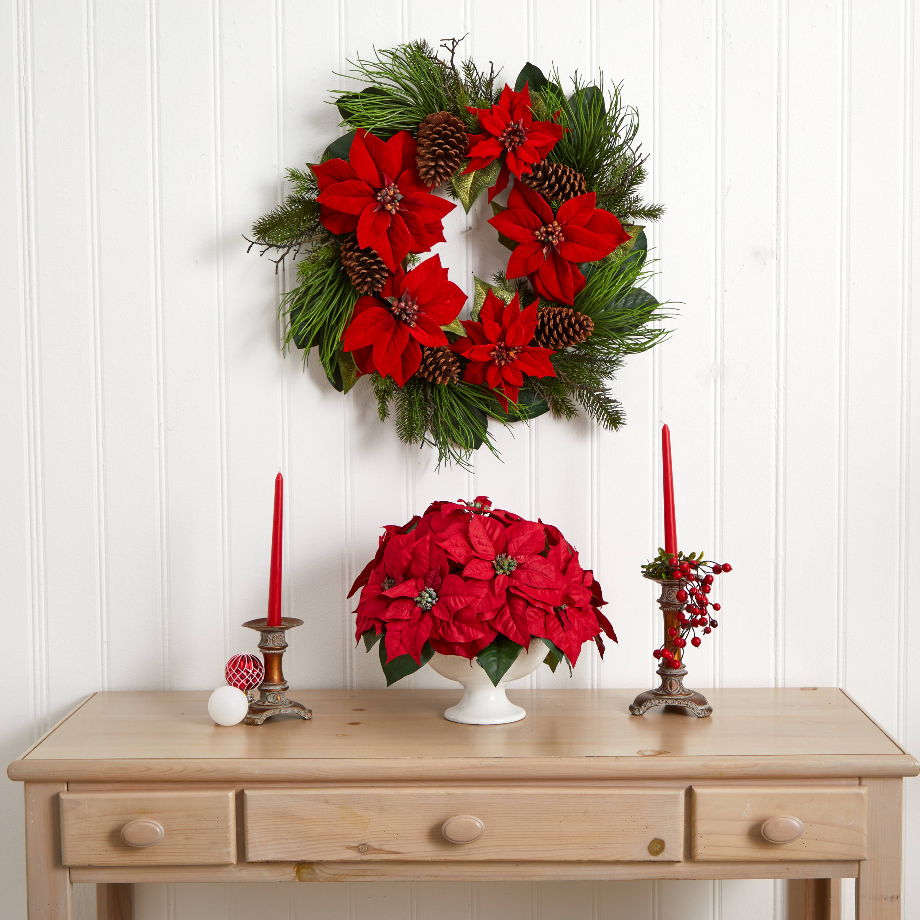 Nearly Natural 1572 Table-Christmas-Decorations - View #3