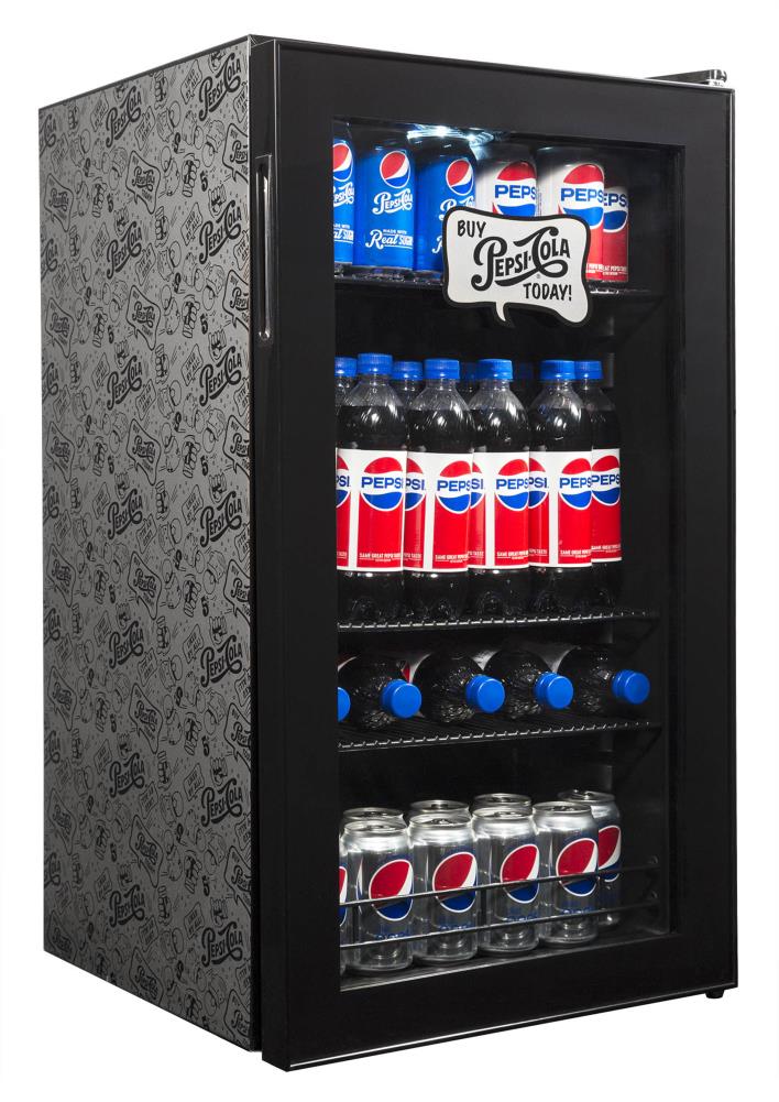 pepsi fridge size