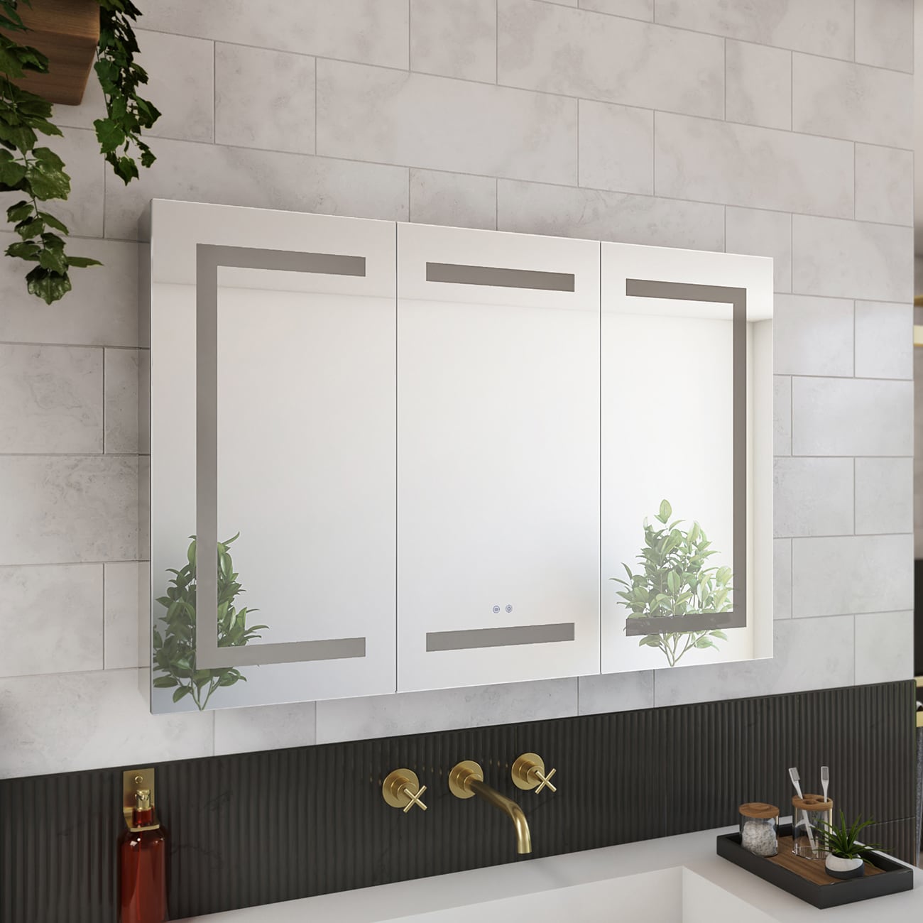 DreamLine LCBL2436T Bathroom-Medicine-Cabinets - View #4