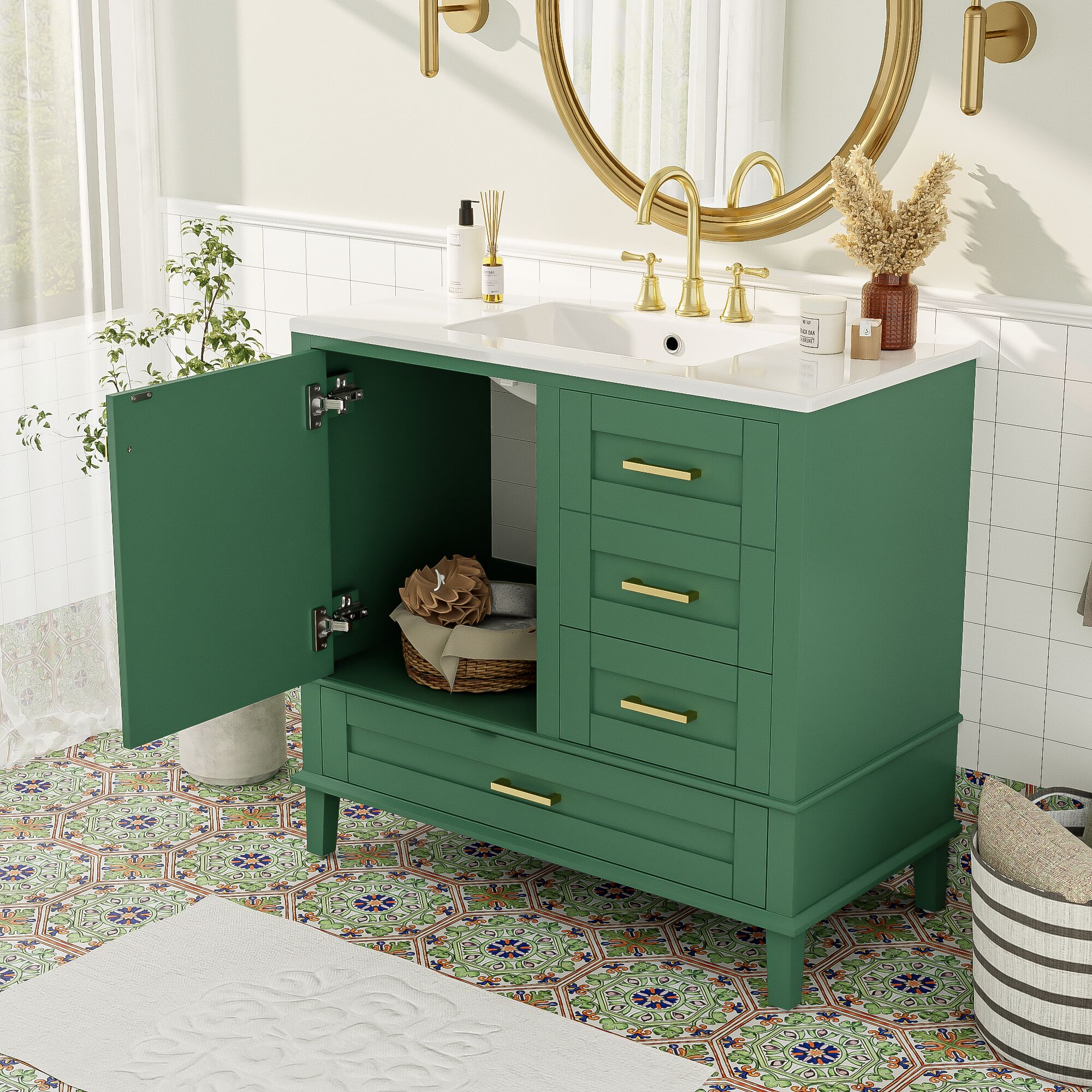 ModernLuxe L3P-N729P211167F Bath-Vanity-Combo - View #3