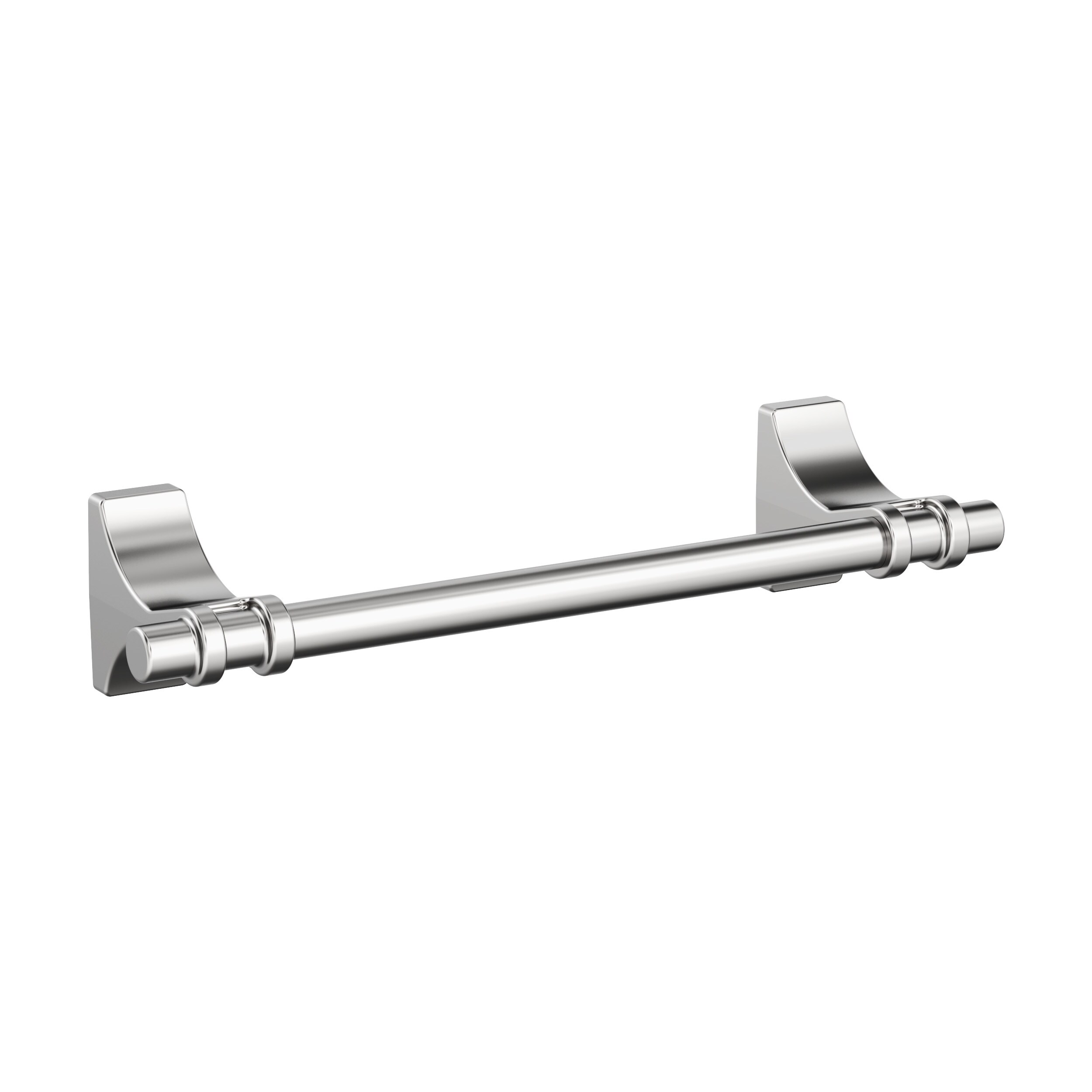 Amerock BH3605526 Davenport 9-in Chrome Wall mount Single Towel Bar