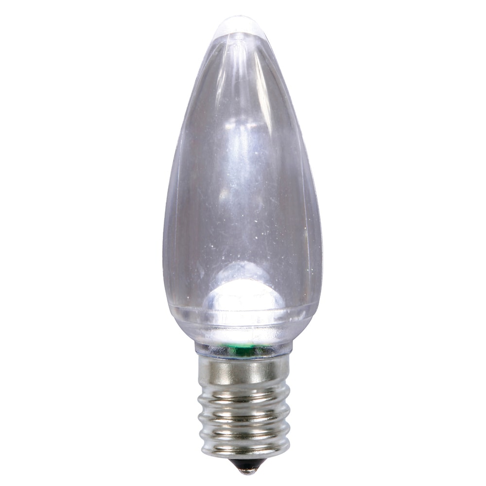 Vickerman XLEDTC9PT-25 Indoor White LED C9 Assorted string light bulbs and fuses