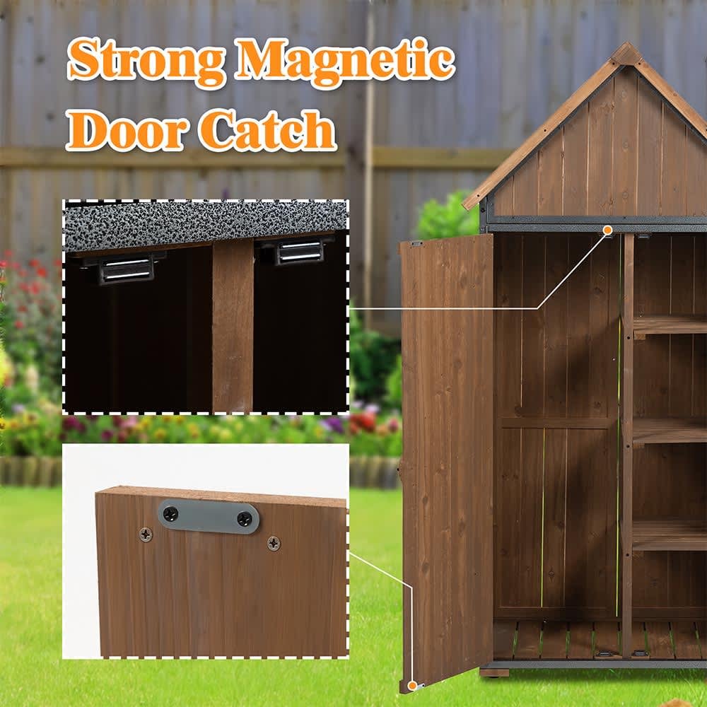 JUJABU ZJSHED-3 Vinyl-Resin-Storage-Buildings - View #8