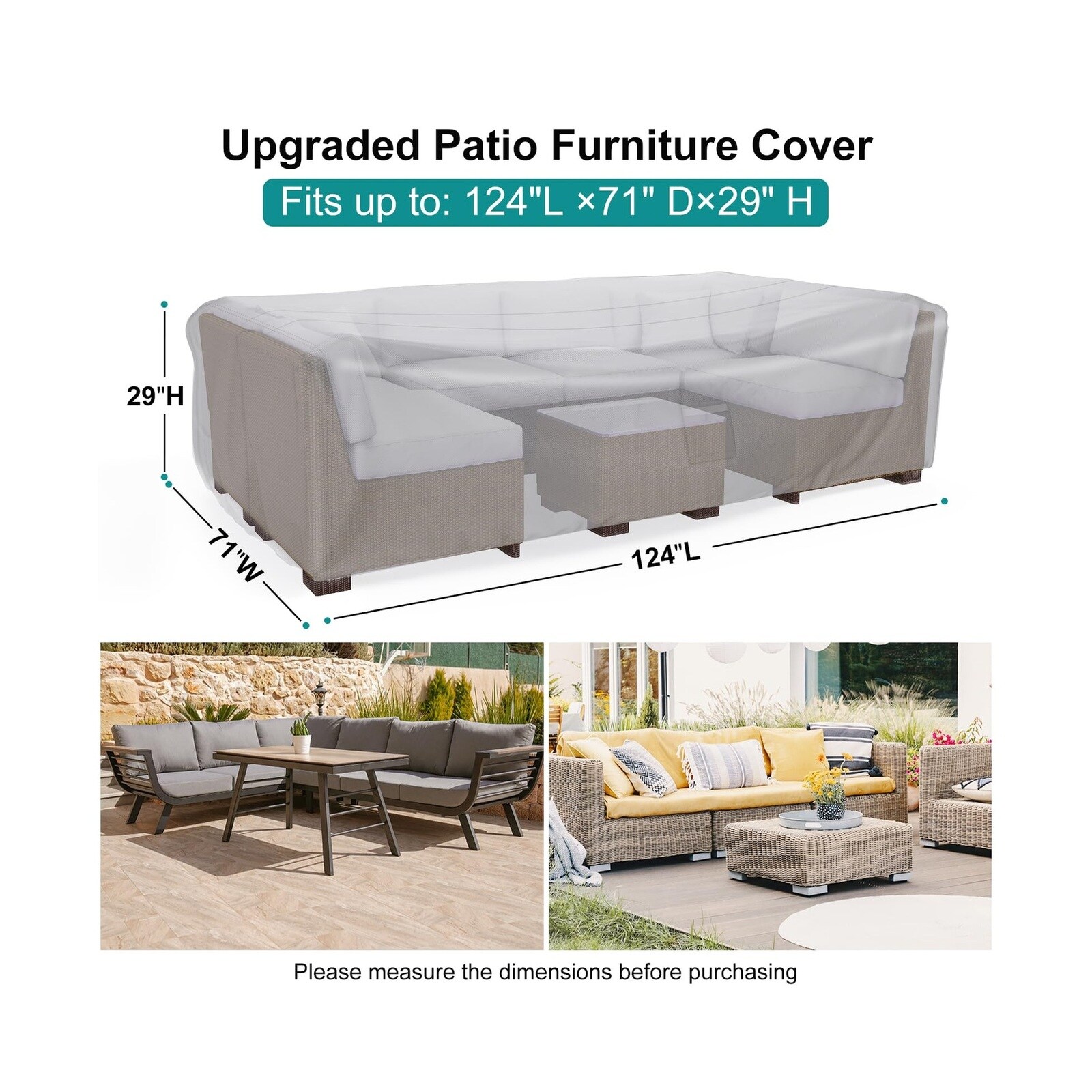 CYIKE LCY0810E170 Patio-Furniture-Covers - View #2