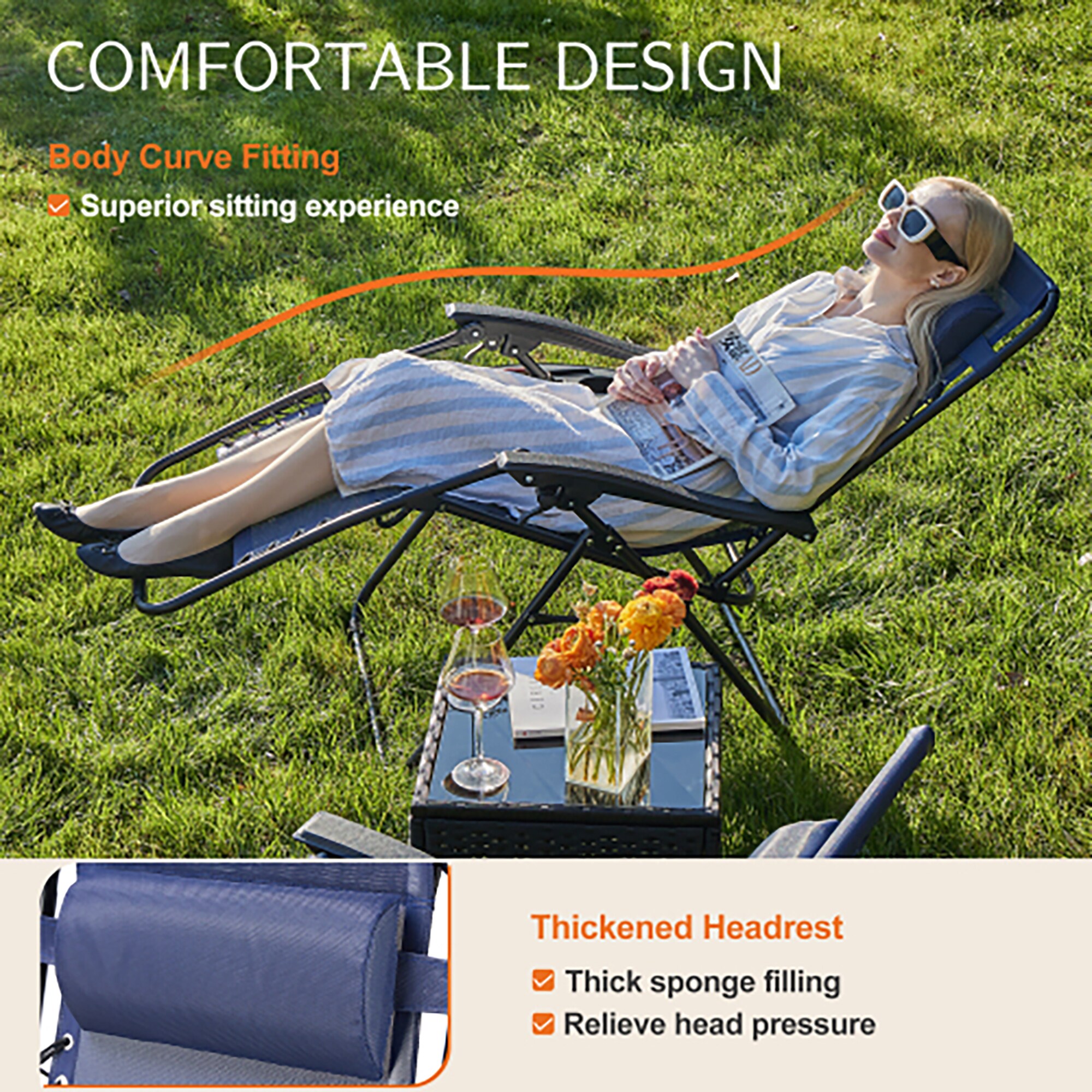 CASAINC CA8101WC Patio-Chairs - View #2
