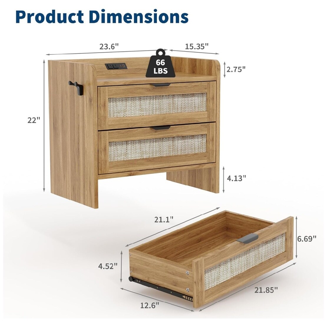 Garvee ZQ-PHK-35T43TMW Storage-Drawers - View #4