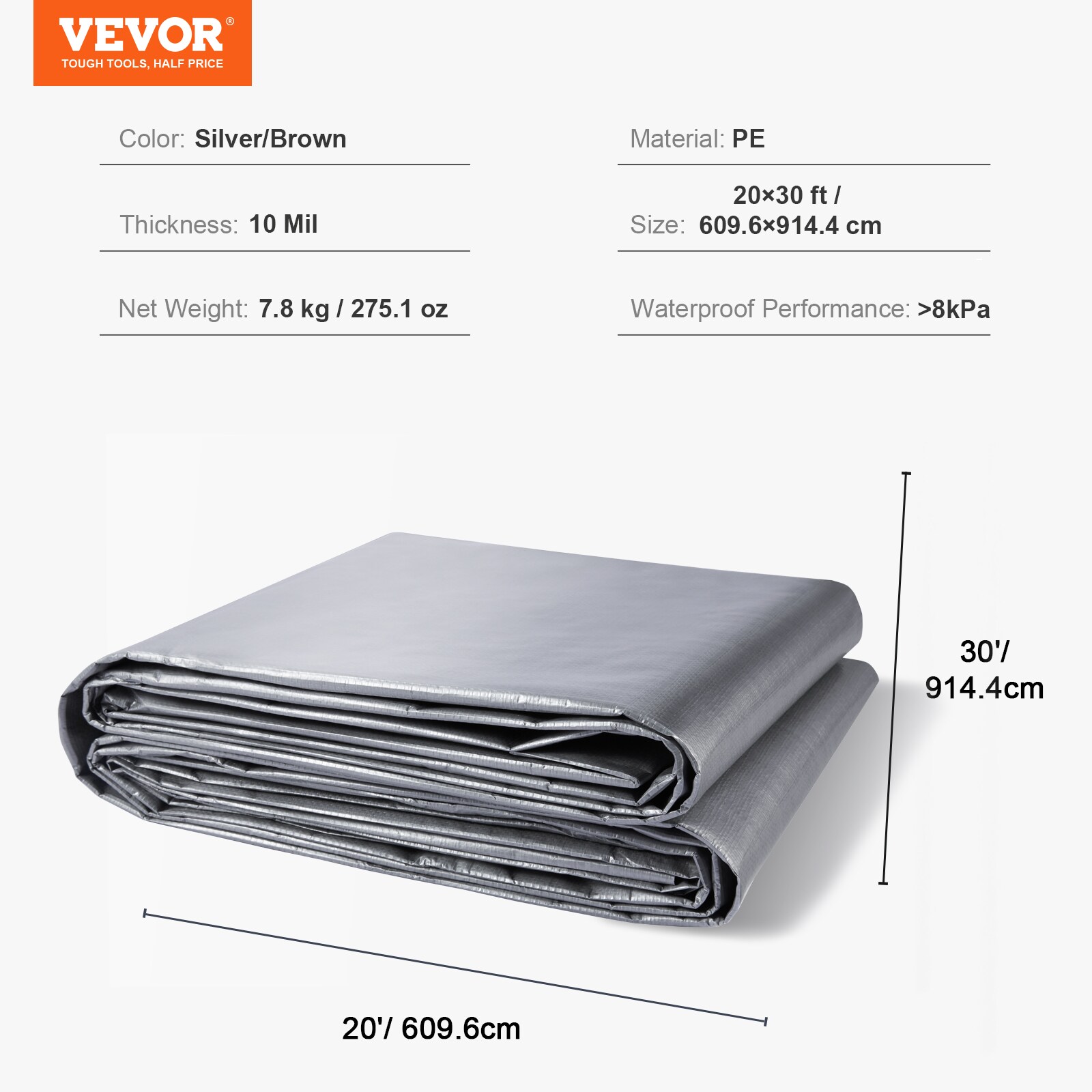 VEVOR FSBWYNZPEPE207MCQV0 tarps - View #8