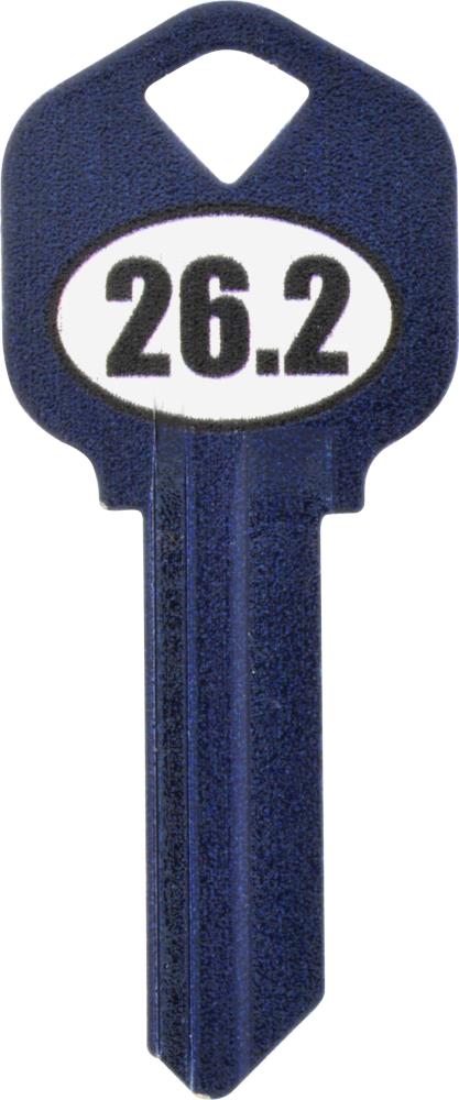 Hillman 88992 Multicolored #66 Brass House/Entry Key Blank