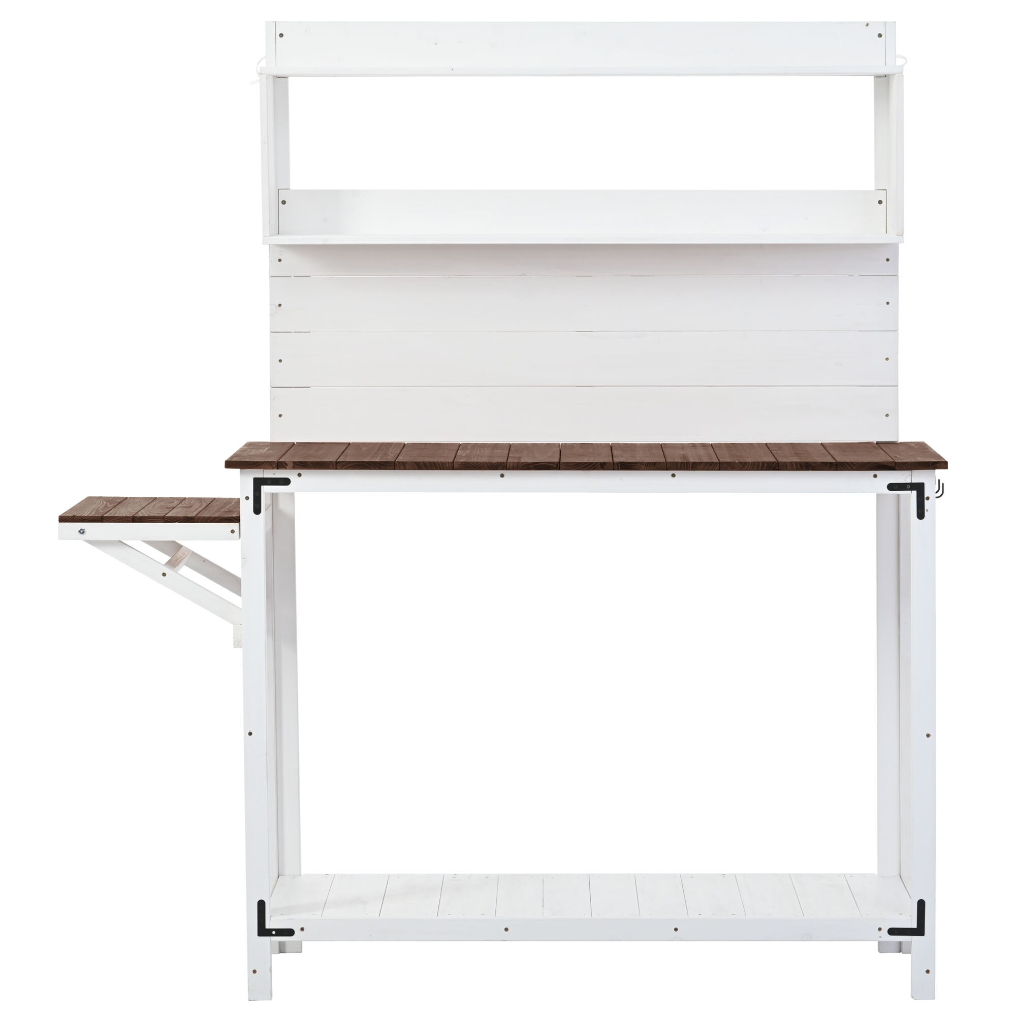 AHIOU HOME ZAAHG-28AAKPB Kenosha 47.2-in x 65-in x 19.7-in White Potting Bench
