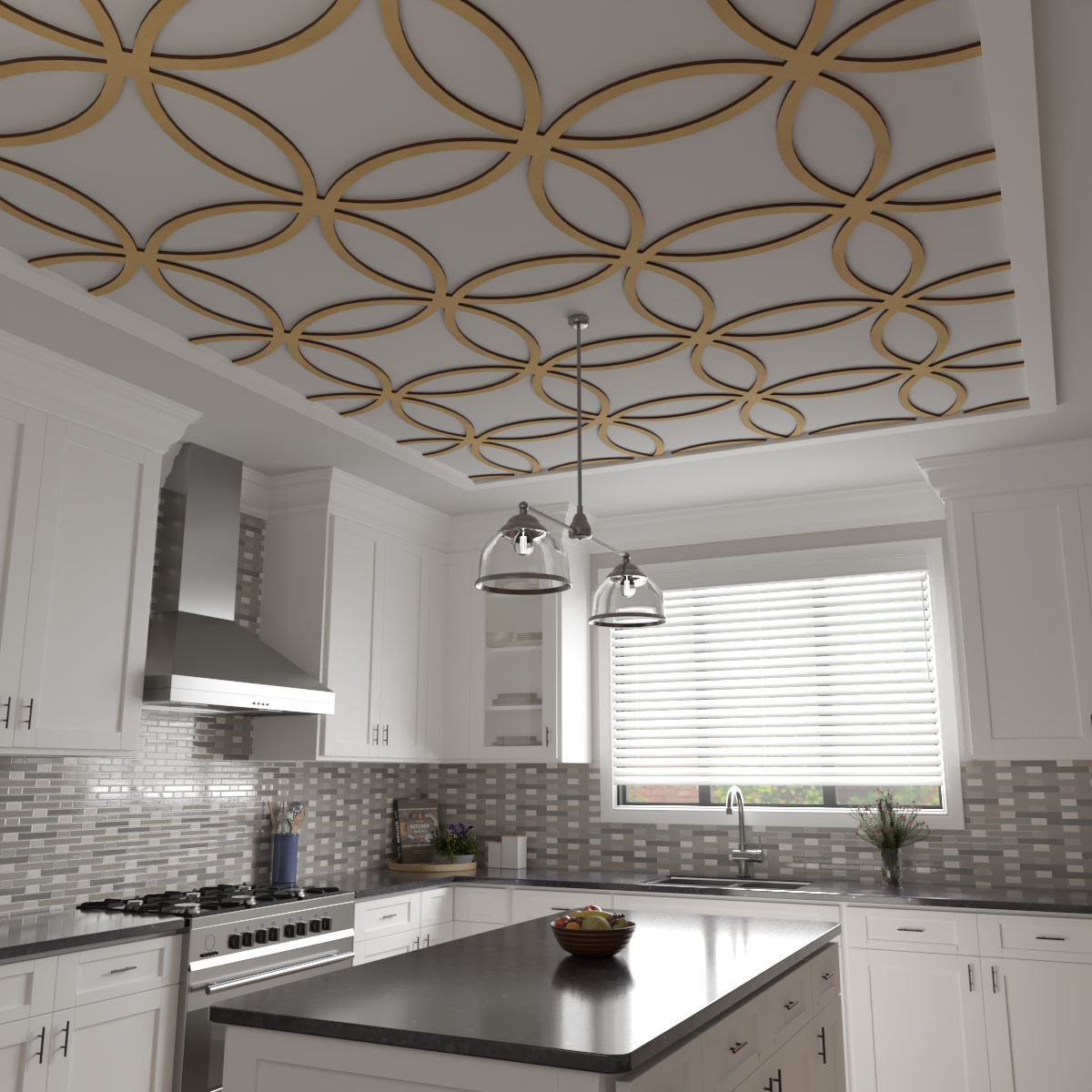 Ekena Millwork CELW23X23X0375LEYMF Wall-Panels - View #10