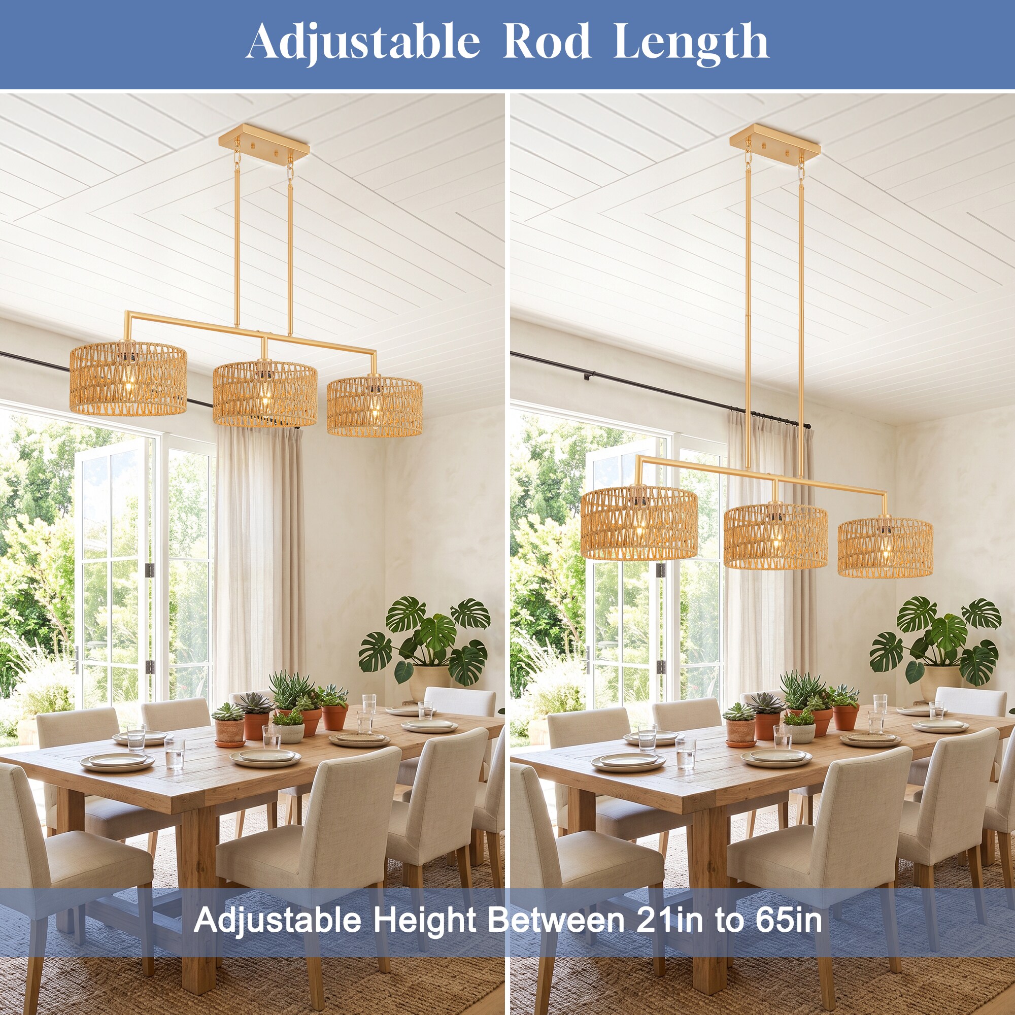 HLJYNJM ZM-D9077-3-MG+BN Pendant-Lights - View #4