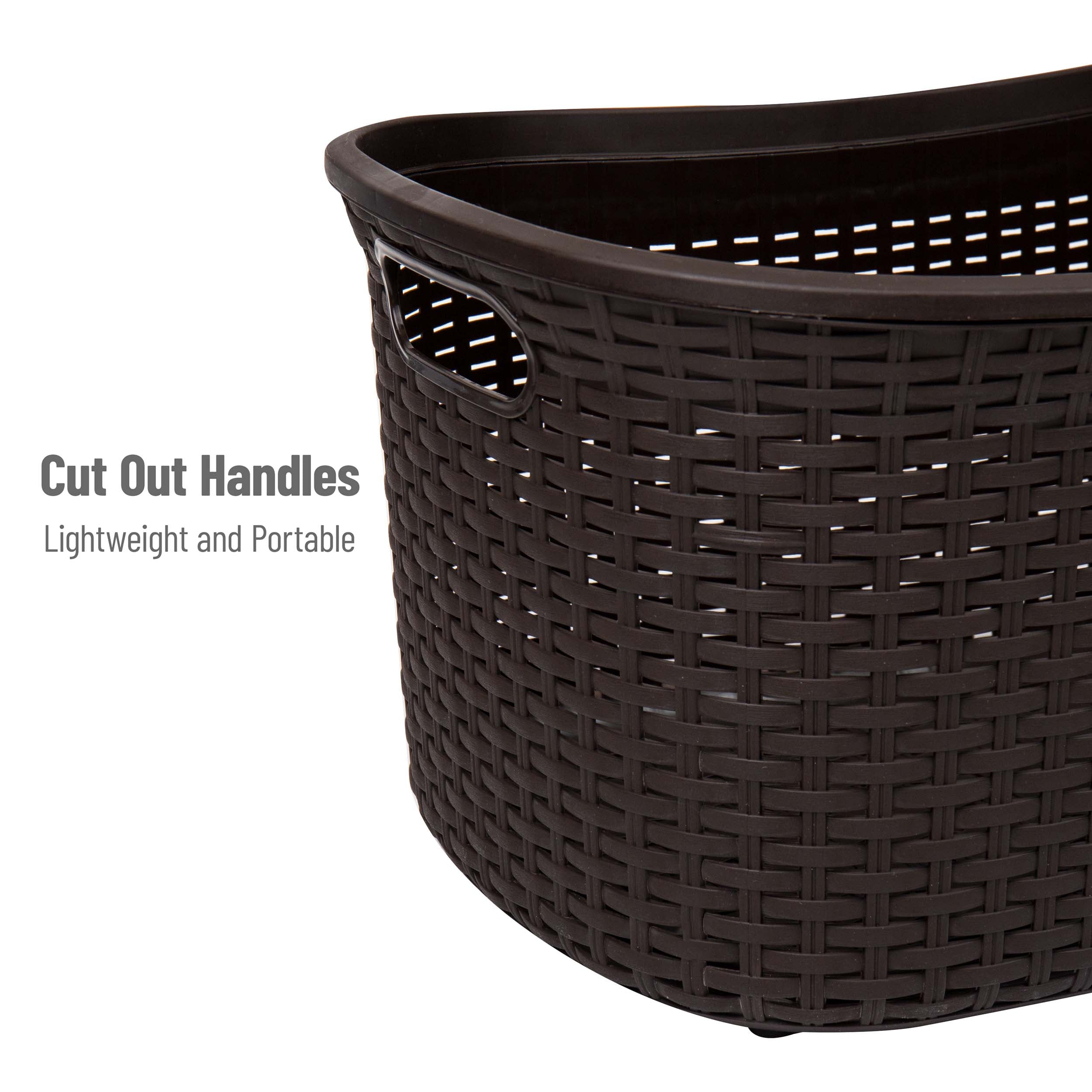 Mind Reader 40LBASK2PK-BRN Hamper-Baskets - View #4