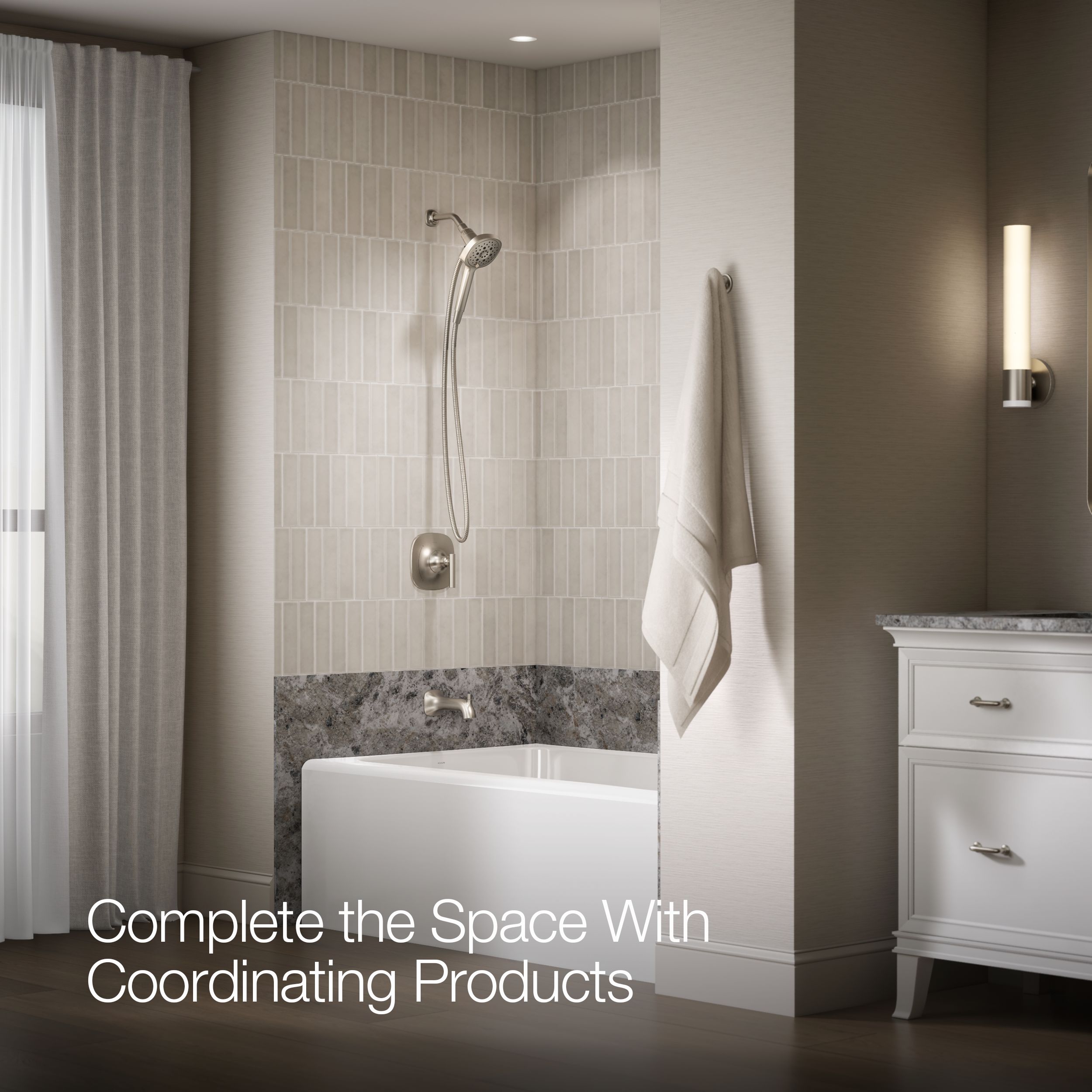 KOHLER REC27955-4G-BN Tub-Shower-Faucets - View #13