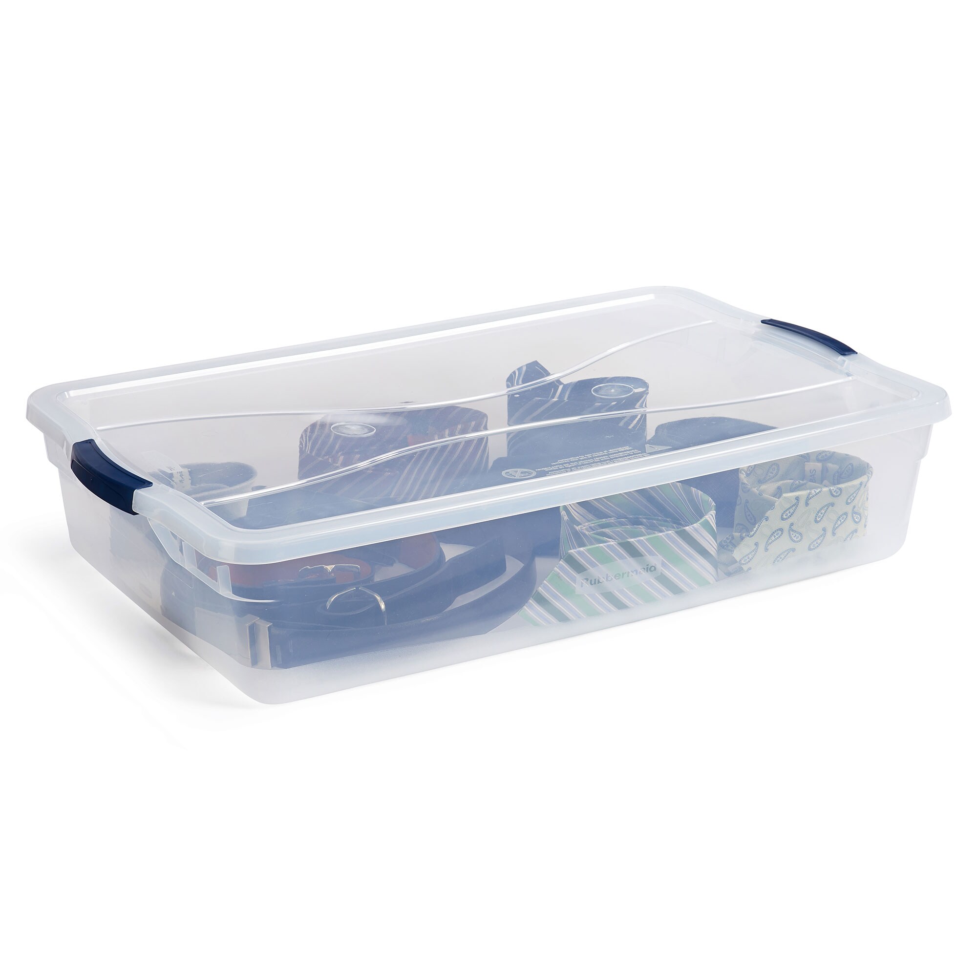 Rubbermaid RMCC410008-4PACK Plastic-Storage-Totes - View #4