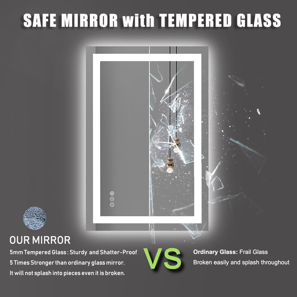 Amorho S1R6080UL Framed-Bath-Mirrors - View #7