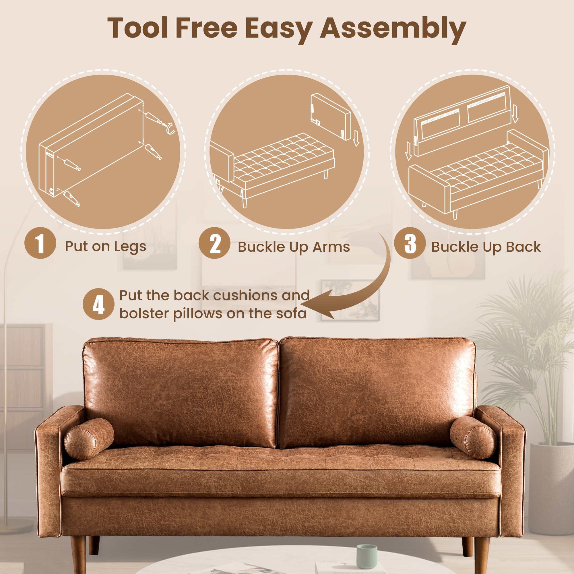 ALTRIGUS 6L-YSL100-AL Sofas-Loveseats - View #4